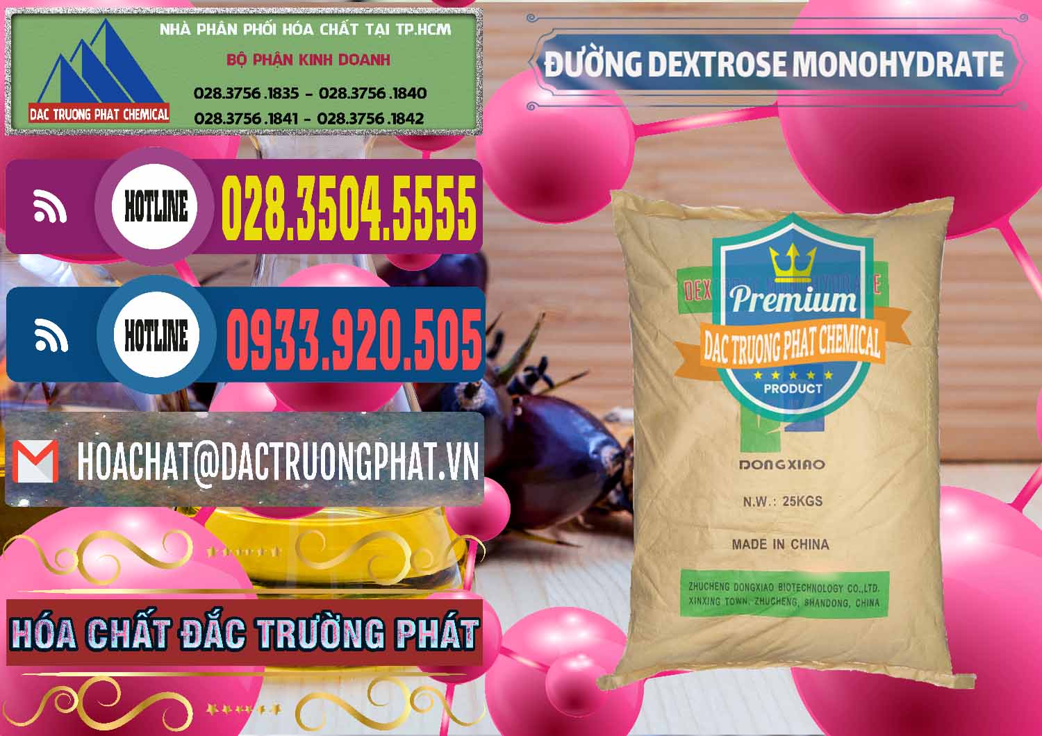 Nơi chuyên nhập khẩu _ bán Đường Dextrose Monohydrate Food Grade Dongxiao Trung Quốc China - 0063 - Bán - phân phối hóa chất tại TP.HCM - muabanhoachat.com.vn