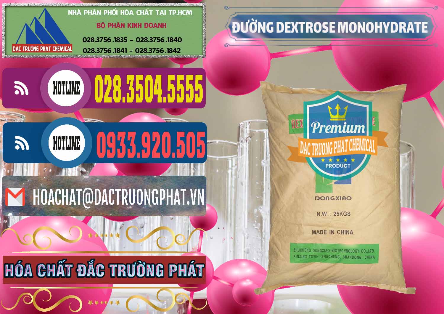 Chuyên bán ( cung ứng ) Đường Dextrose Monohydrate Food Grade Dongxiao Trung Quốc China - 0063 - Đơn vị kinh doanh và cung cấp hóa chất tại TP.HCM - muabanhoachat.com.vn