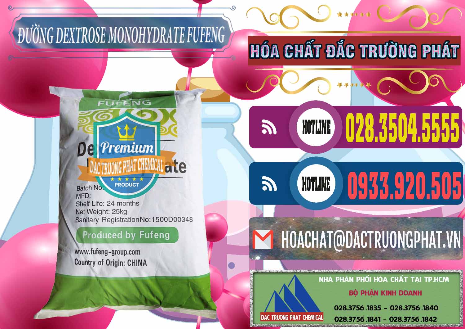 Đơn vị phân phối _ bán Đường Dextrose Monohydrate Food Grade Fufeng Trung Quốc China - 0223 - Đơn vị chuyên kinh doanh _ cung cấp hóa chất tại TP.HCM - muabanhoachat.com.vn