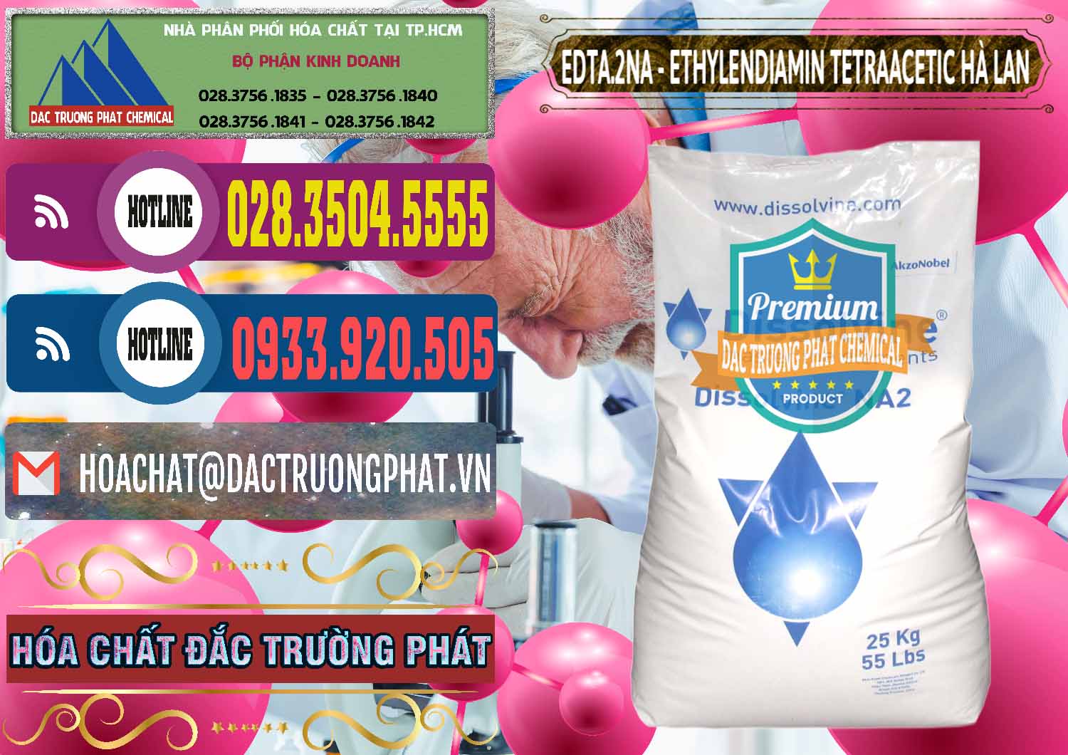 Đơn vị chuyên cung cấp và bán EDTA.2NA - Ethylendiamin Tetraacetic Dissolvine Hà Lan Netherlands - 0064 - Đơn vị chuyên kinh doanh ( phân phối ) hóa chất tại TP.HCM - muabanhoachat.com.vn
