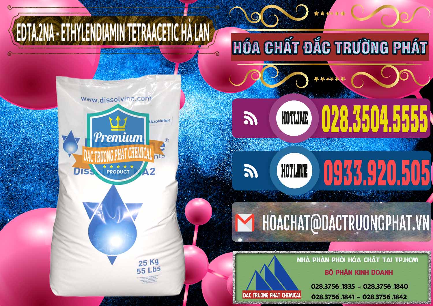 Nơi cung cấp và bán EDTA.2NA - Ethylendiamin Tetraacetic Dissolvine Hà Lan Netherlands - 0064 - Chuyên cung cấp & kinh doanh hóa chất tại TP.HCM - muabanhoachat.com.vn