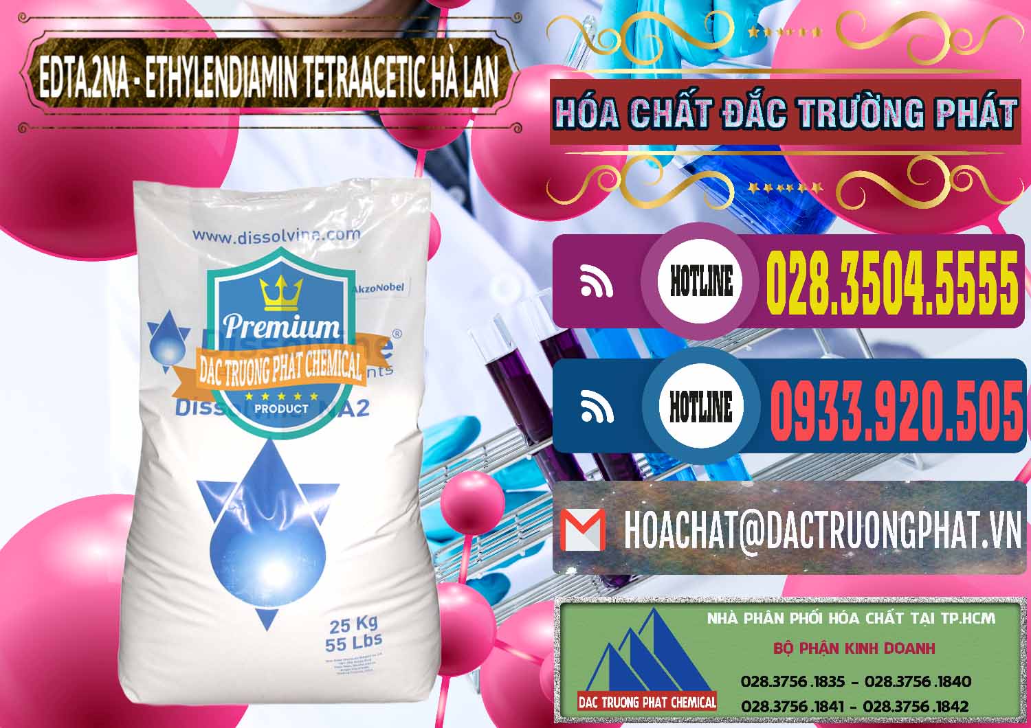 Đơn vị cung cấp ( bán ) EDTA.2NA - Ethylendiamin Tetraacetic Dissolvine Hà Lan Netherlands - 0064 - Phân phối _ cung cấp hóa chất tại TP.HCM - muabanhoachat.com.vn