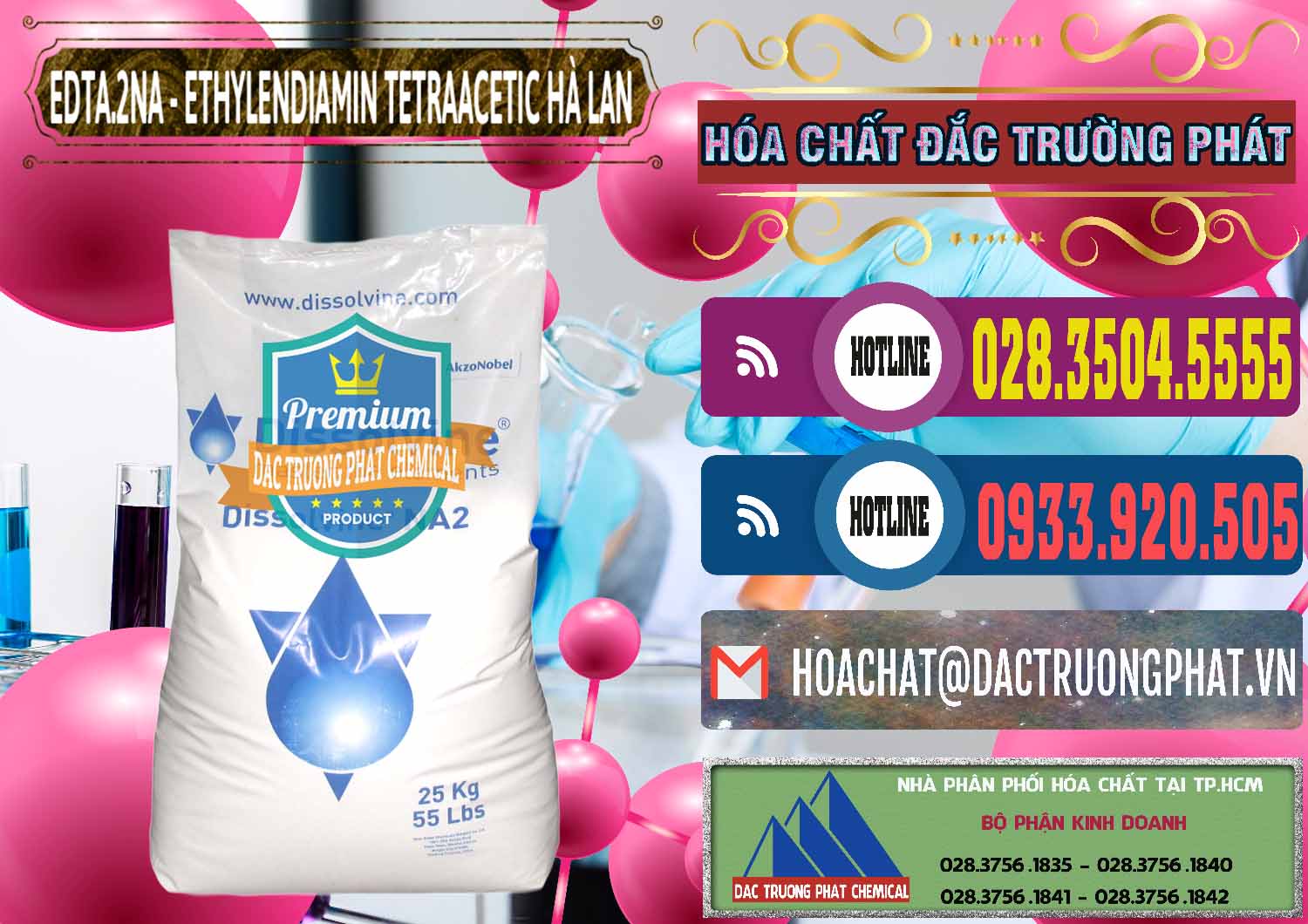Công ty chuyên cung cấp _ bán EDTA.2NA - Ethylendiamin Tetraacetic Dissolvine Hà Lan Netherlands - 0064 - Công ty chuyên phân phối - nhập khẩu hóa chất tại TP.HCM - muabanhoachat.com.vn