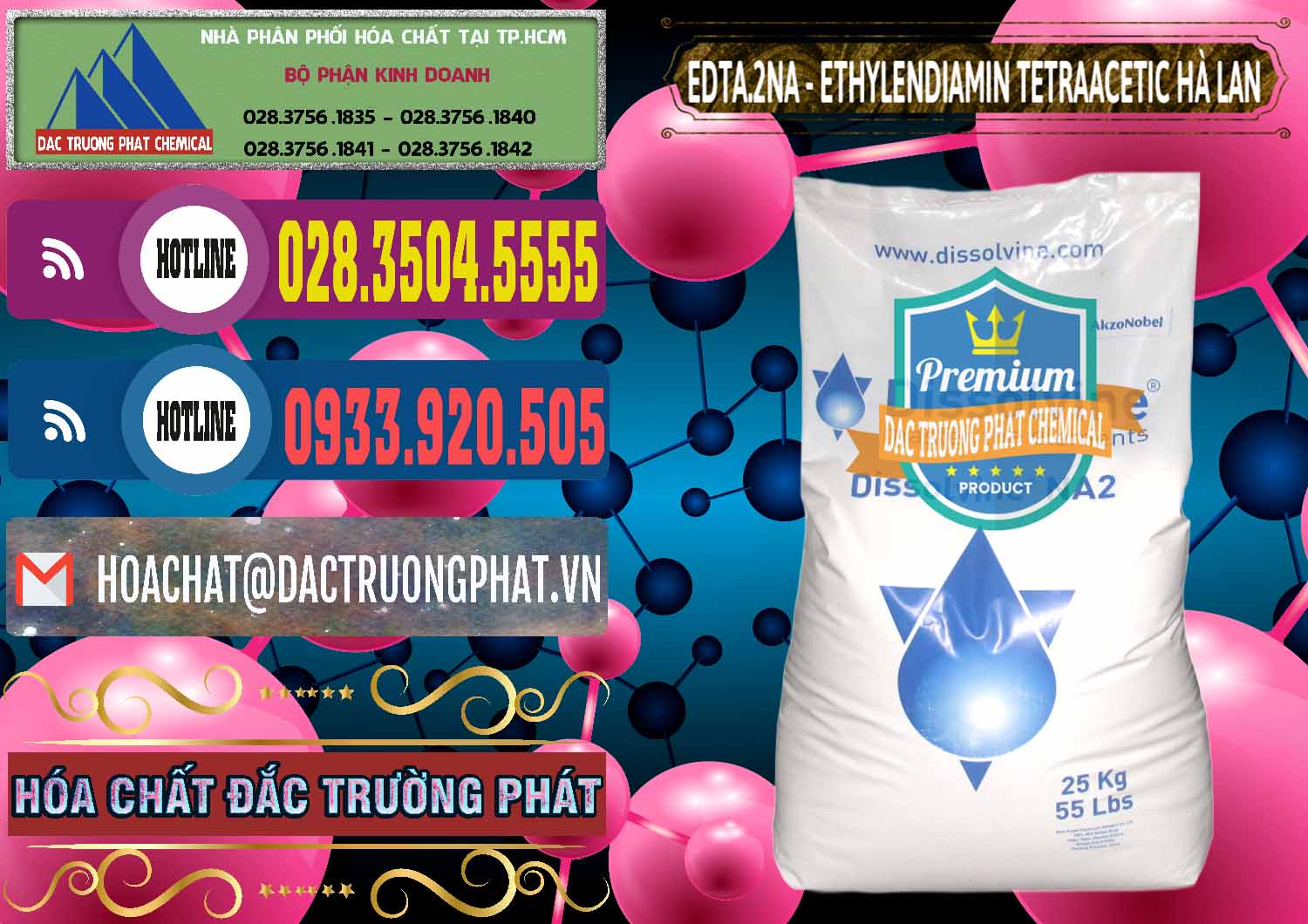 Kinh doanh & bán EDTA.2NA - Ethylendiamin Tetraacetic Dissolvine Hà Lan Netherlands - 0064 - Cty chuyên nhập khẩu & cung cấp hóa chất tại TP.HCM - muabanhoachat.com.vn