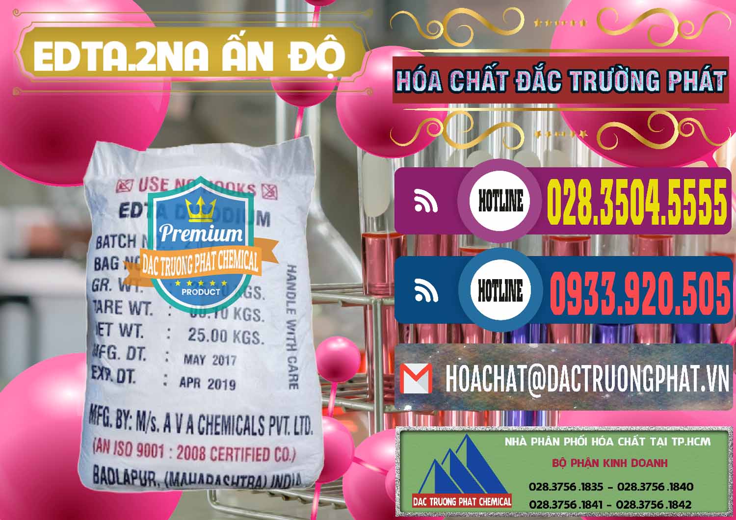 EDTA.2NA - Ethylendiamin Tetraacetic Ấn Độ India Công ty chuyên nhập khẩu - bán EDTA.2NA - Ethylendiamin Tetraacetic Ấn Độ India - 0416 - Công ty chuyên phân phối _ bán hóa chất tại TP.HCM - muabanhoachat.com.vn