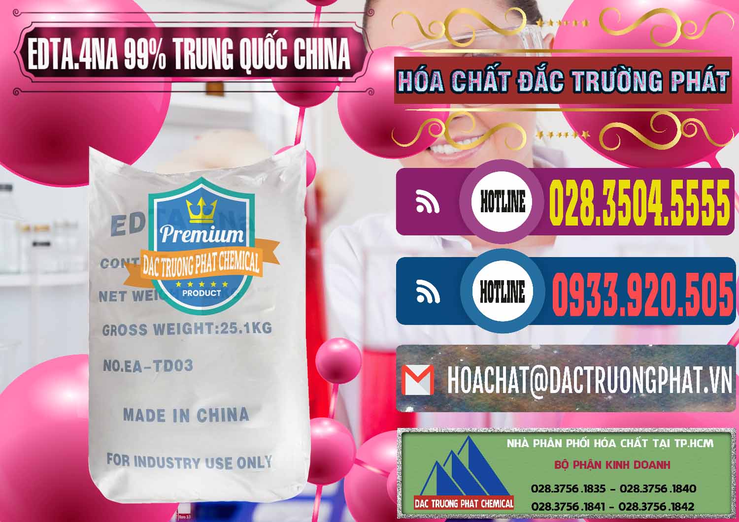 Công ty chuyên kinh doanh ( bán ) EDTA.4NA - EDTA Muối 99% Trung Quốc China - 0292 - Công ty chuyên cung cấp - bán hóa chất tại TP.HCM - muabanhoachat.com.vn
