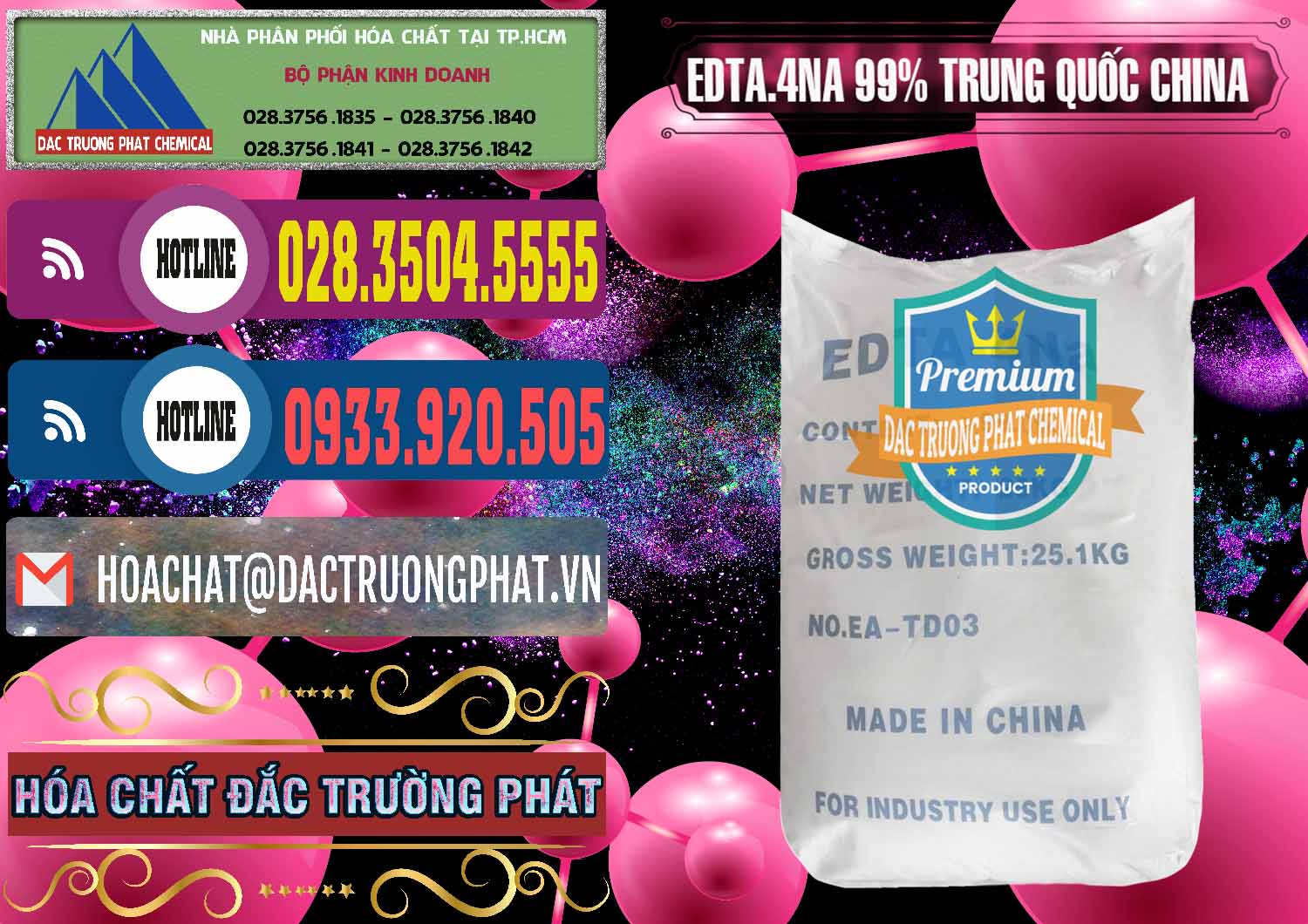 Chuyên cung ứng ( bán ) EDTA.4NA - EDTA Muối 99% Trung Quốc China - 0292 - Nơi chuyên phân phối ( bán ) hóa chất tại TP.HCM - muabanhoachat.com.vn