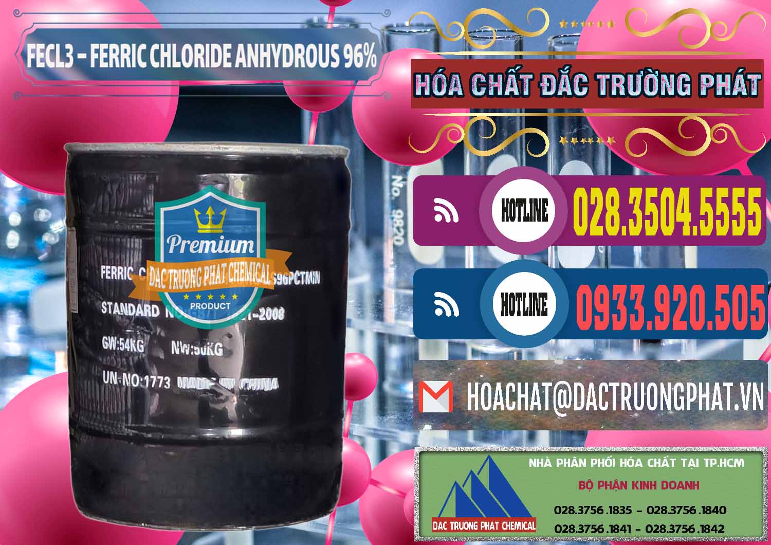 Công ty chuyên cung cấp _ bán FECL3 – Ferric Chloride Anhydrous 96% Trung Quốc China - 0065 - Cty cung ứng và phân phối hóa chất tại TP.HCM - muabanhoachat.com.vn