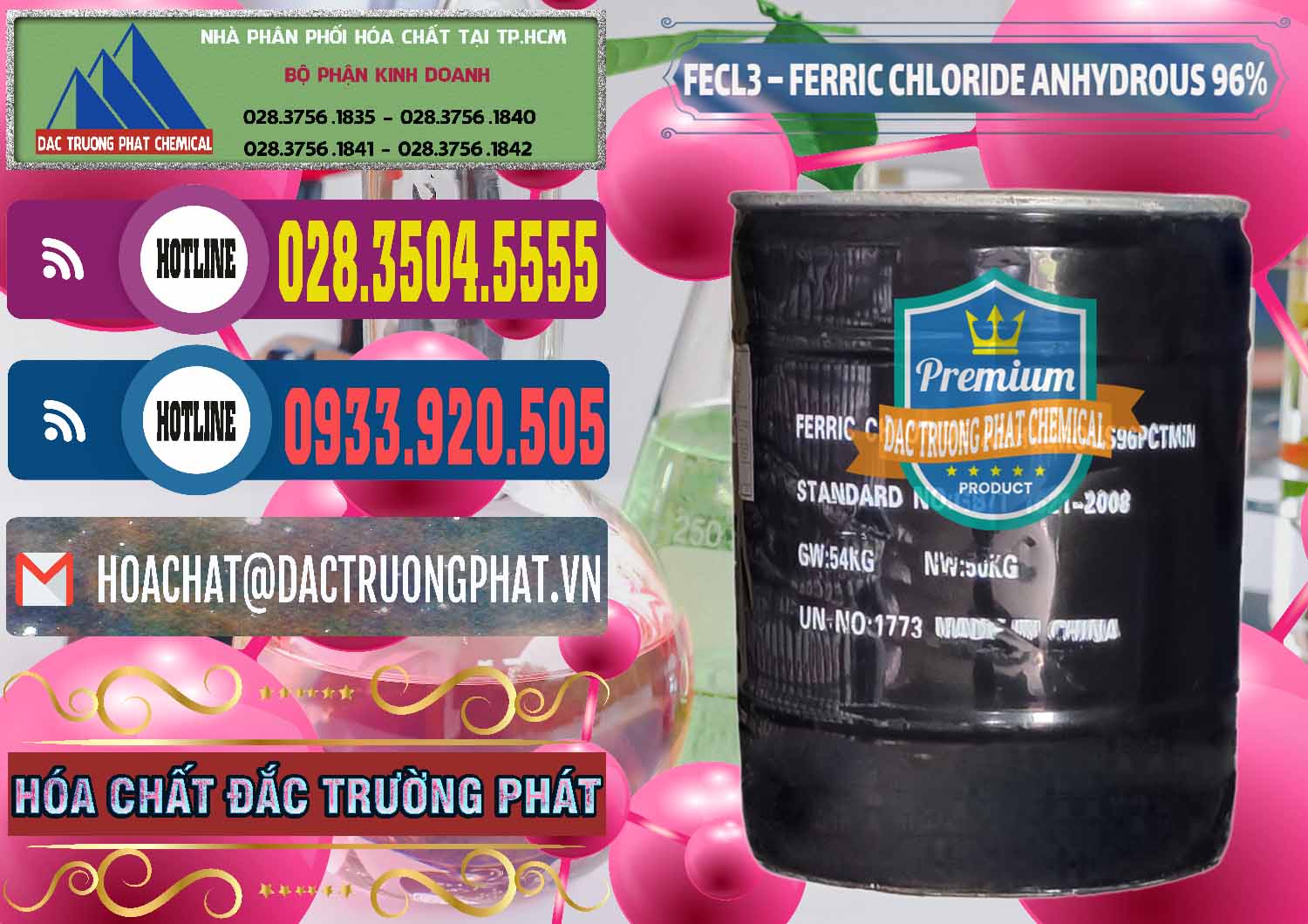 Chuyên bán và phân phối FECL3 – Ferric Chloride Anhydrous 96% Trung Quốc China - 0065 - Công ty chuyên cung cấp ( bán ) hóa chất tại TP.HCM - muabanhoachat.com.vn