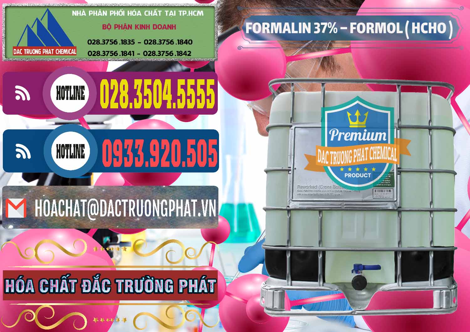 Cty chuyên bán và cung cấp Formalin - Formol ( HCHO ) 37% Việt Nam - 0187 - Nơi chuyên bán ( cung cấp ) hóa chất tại TP.HCM - muabanhoachat.com.vn