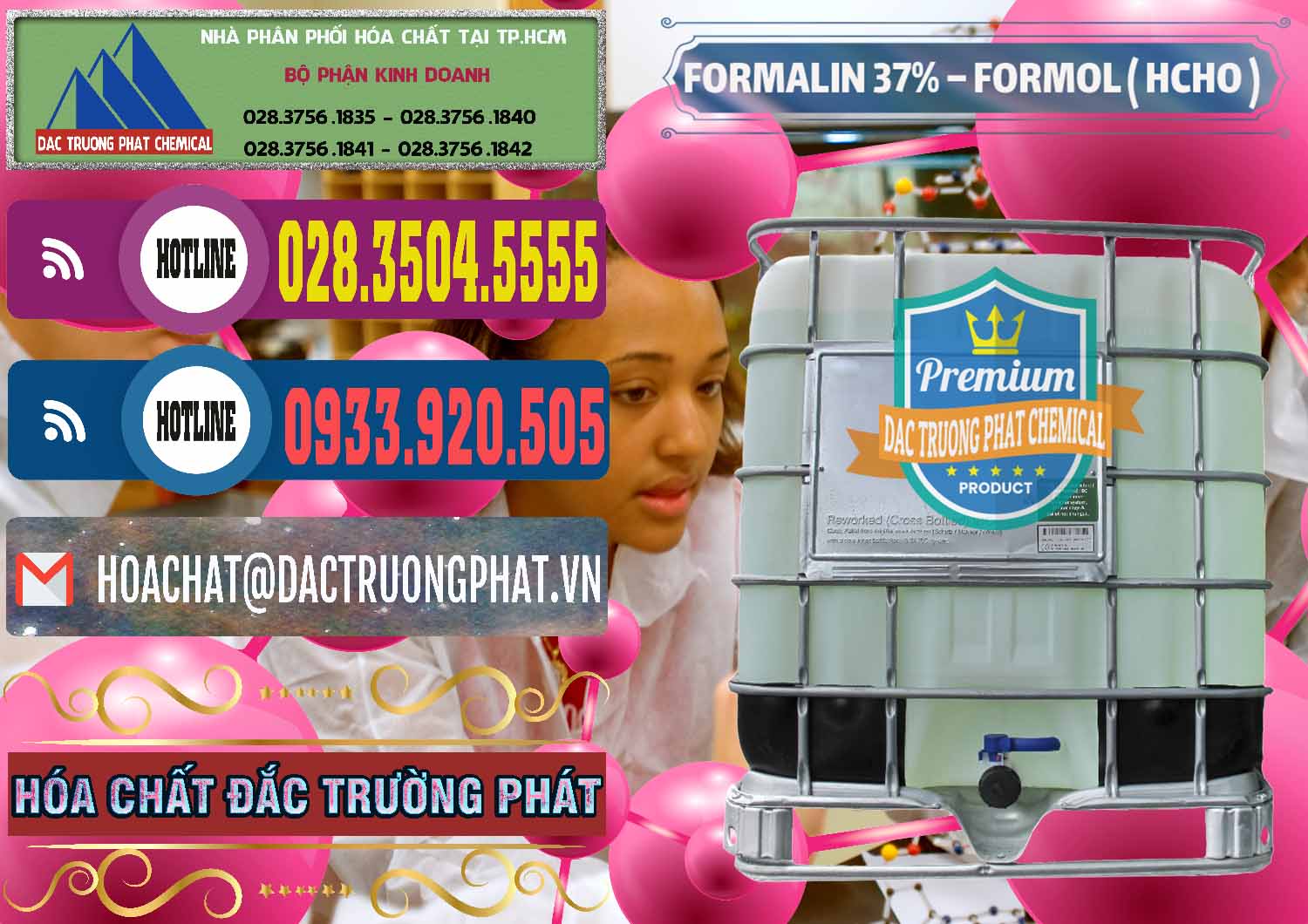 Nhà cung ứng _ bán Formalin - Formol ( HCHO ) 37% Việt Nam - 0187 - Đơn vị chuyên phân phối _ bán hóa chất tại TP.HCM - muabanhoachat.com.vn