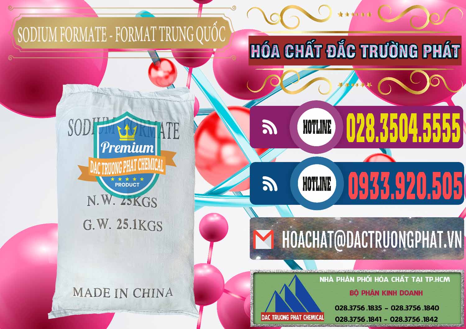 Cty cung ứng ( bán ) Sodium Formate - Natri Format Trung Quốc China - 0142 - Công ty chuyên cung cấp - bán hóa chất tại TP.HCM - muabanhoachat.com.vn