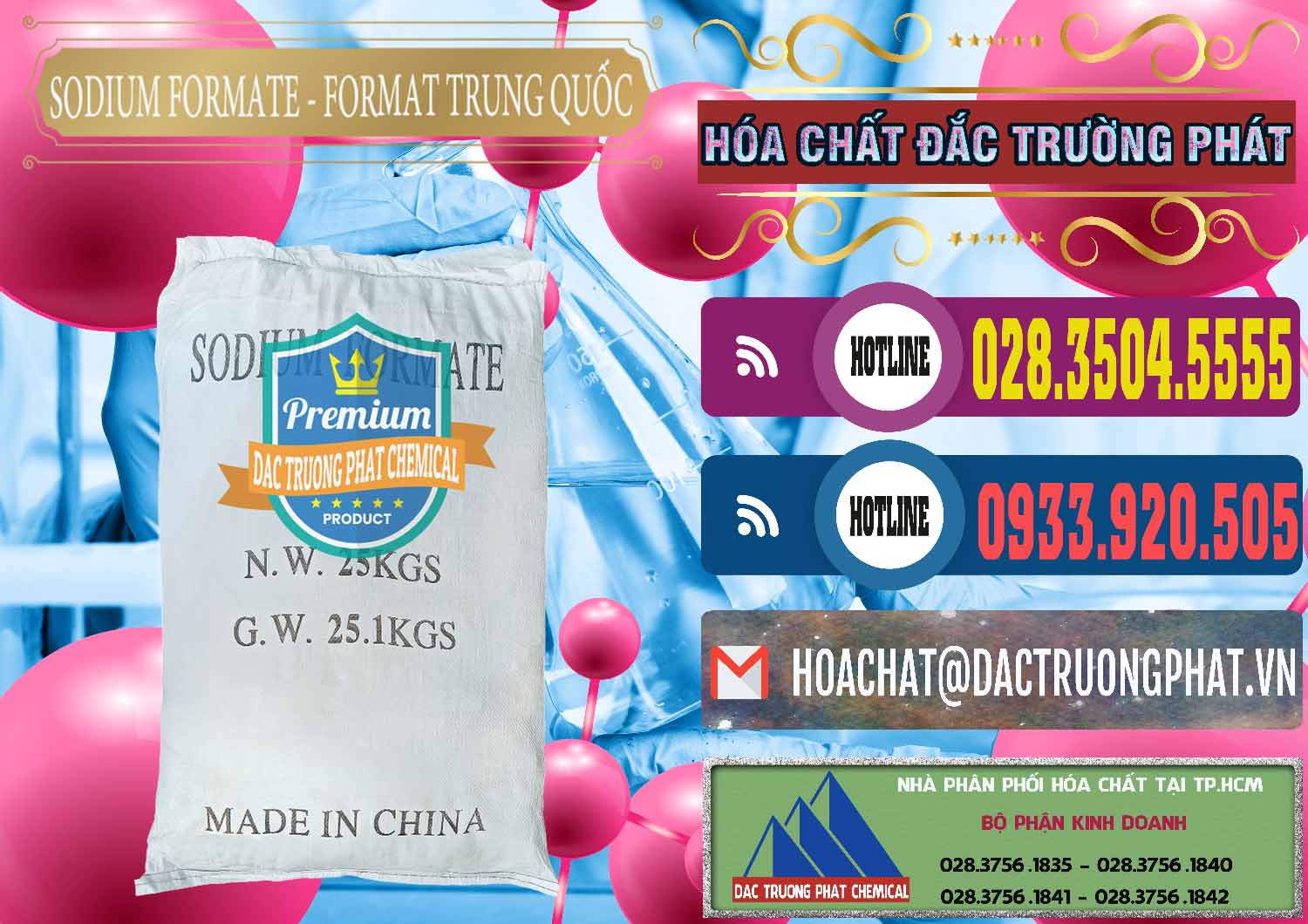 Cty bán ( cung cấp ) Sodium Formate - Natri Format Trung Quốc China - 0142 - Nơi bán ( cung cấp ) hóa chất tại TP.HCM - muabanhoachat.com.vn