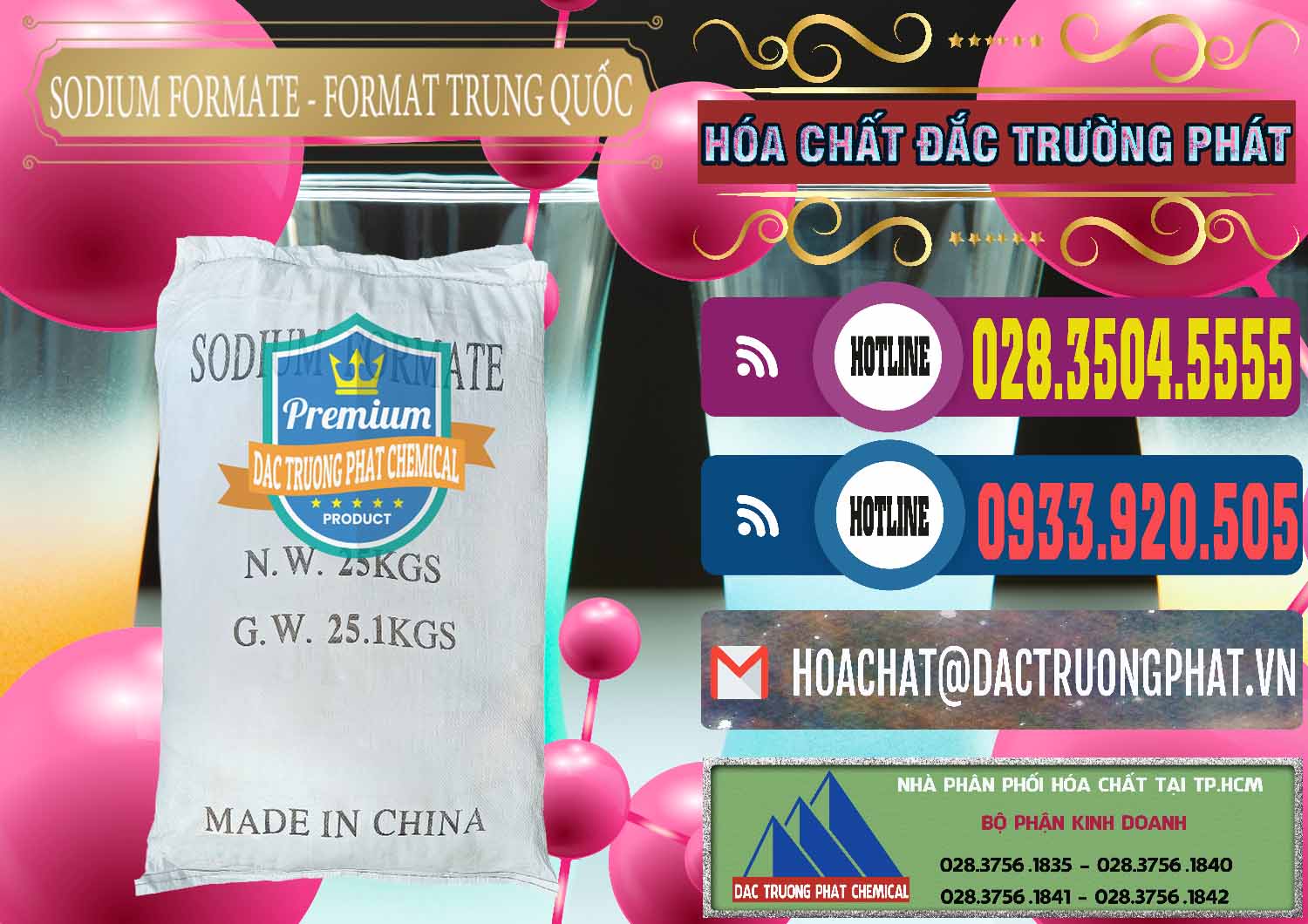 Công ty chuyên cung ứng & bán Sodium Formate - Natri Format Trung Quốc China - 0142 - Cty cung cấp ( nhập khẩu ) hóa chất tại TP.HCM - muabanhoachat.com.vn
