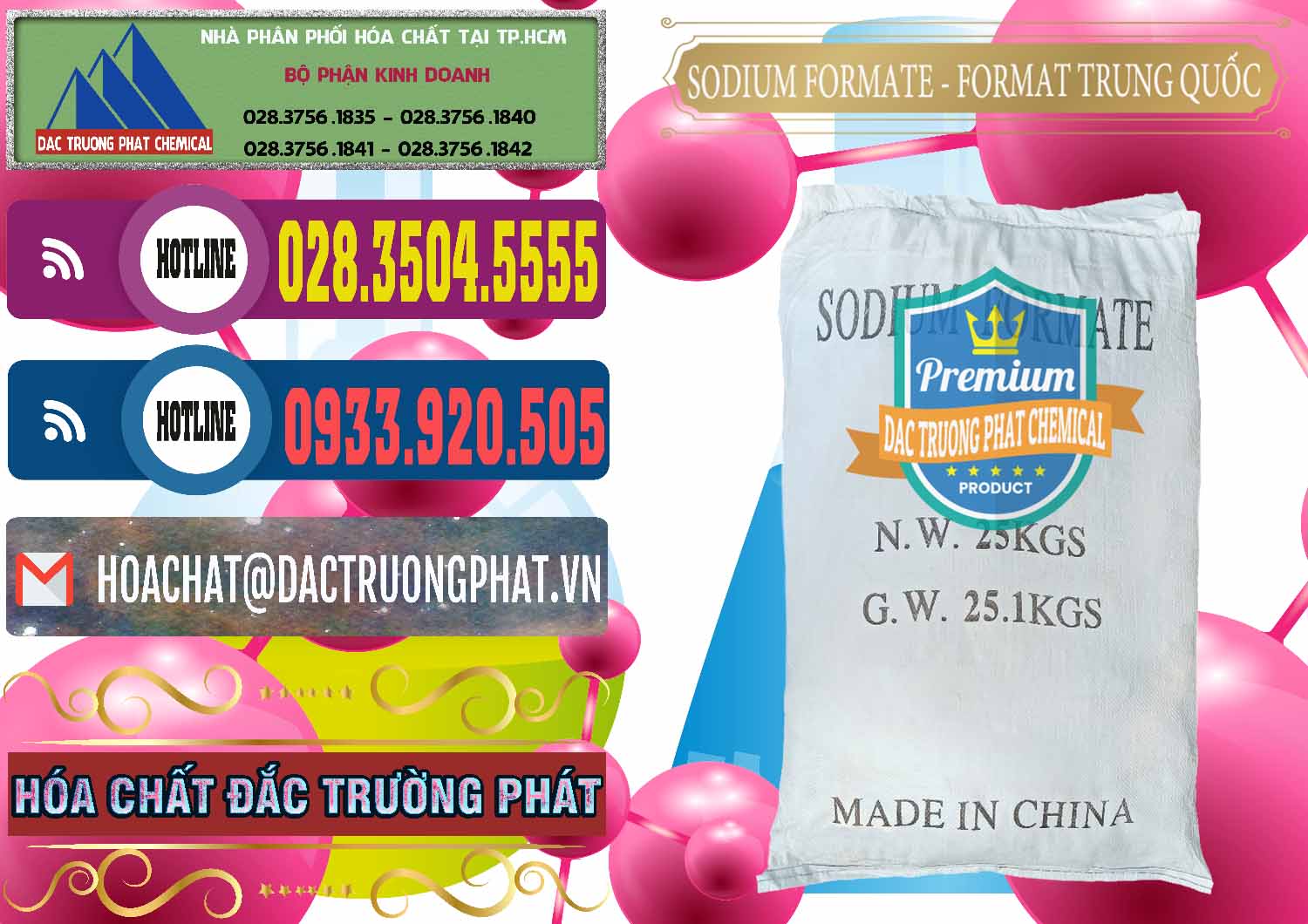 Cty bán và cung cấp Sodium Formate - Natri Format Trung Quốc China - 0142 - Đơn vị cung cấp & nhập khẩu hóa chất tại TP.HCM - muabanhoachat.com.vn