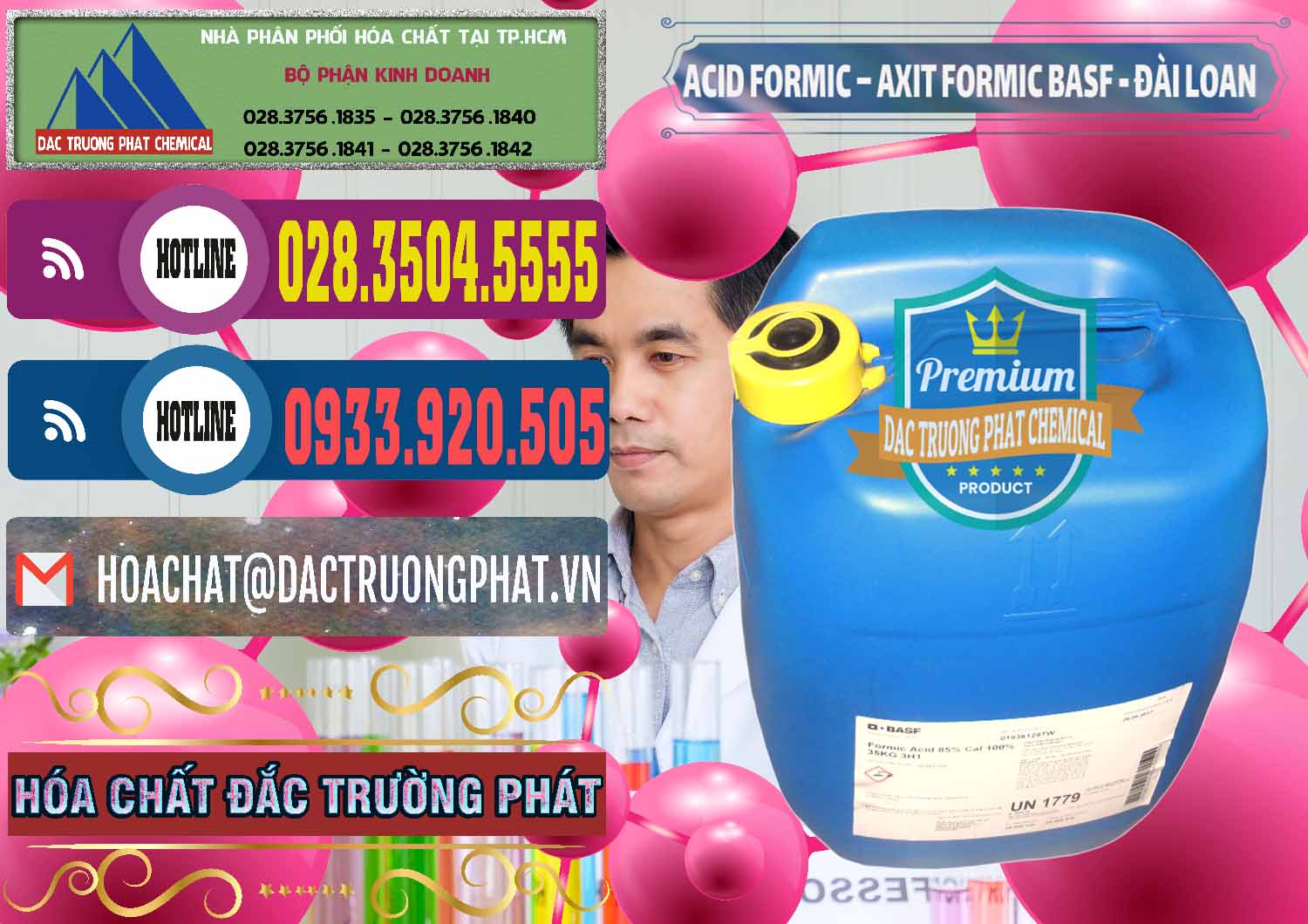 Nơi phân phối - bán Acid Formic - Axit Formic 85% BASF Đài Loan Taiwan - 0027 - Nơi cung cấp và bán hóa chất tại TP.HCM - muabanhoachat.com.vn
