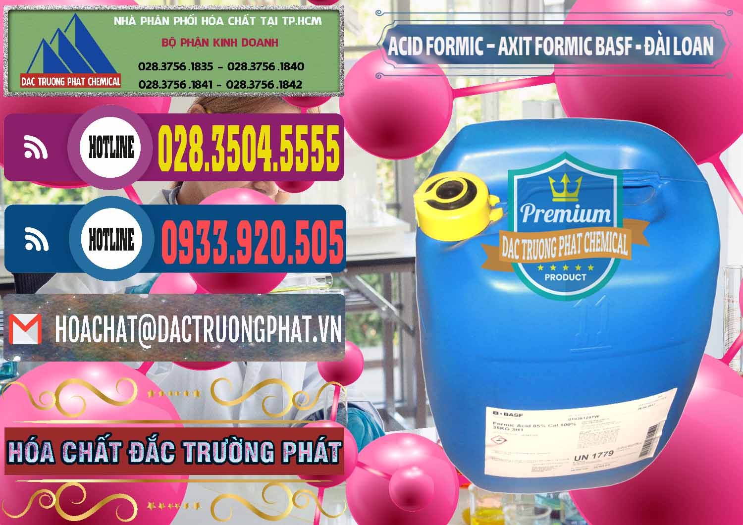 Nơi bán ( cung cấp ) Acid Formic - Axit Formic 85% BASF Đài Loan Taiwan - 0027 - Nơi chuyên cung cấp & kinh doanh hóa chất tại TP.HCM - muabanhoachat.com.vn