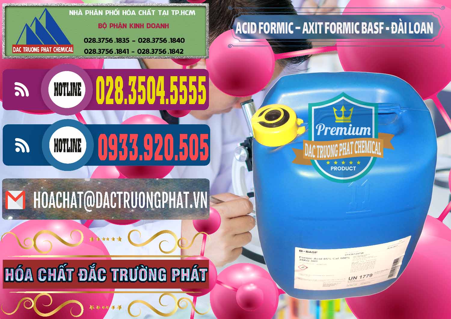 Công ty chuyên kinh doanh _ bán Acid Formic - Axit Formic 85% BASF Đài Loan Taiwan - 0027 - Chuyên phân phối _ cung cấp hóa chất tại TP.HCM - muabanhoachat.com.vn