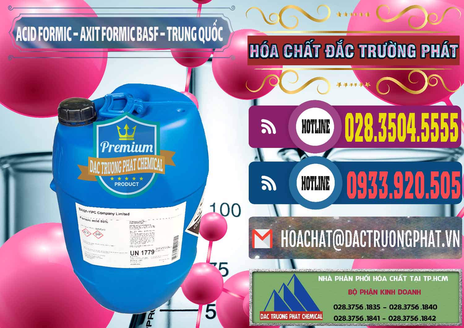 Cty cung cấp và bán Acid Formic - Axit Formic BASF Trung Quốc China - 0025 - Nơi chuyên kinh doanh ( phân phối ) hóa chất tại TP.HCM - muabanhoachat.com.vn