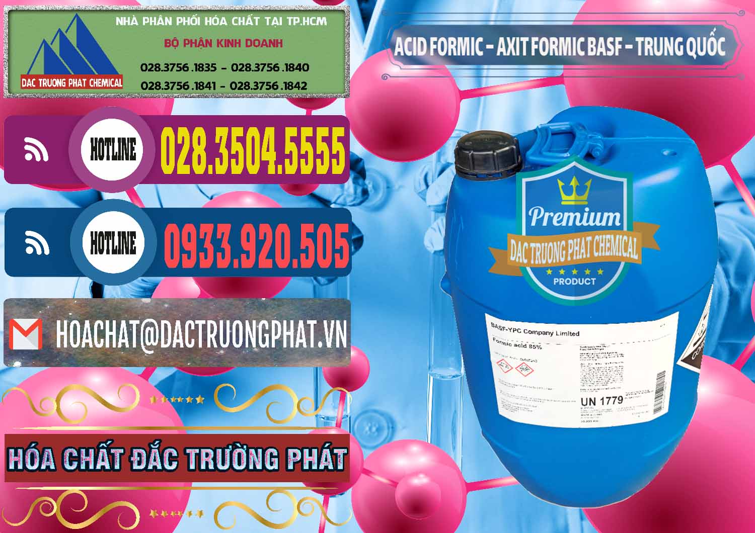 Đơn vị chuyên bán _ cung ứng Acid Formic - Axit Formic BASF Trung Quốc China - 0025 - Chuyên bán và cung cấp hóa chất tại TP.HCM - muabanhoachat.com.vn