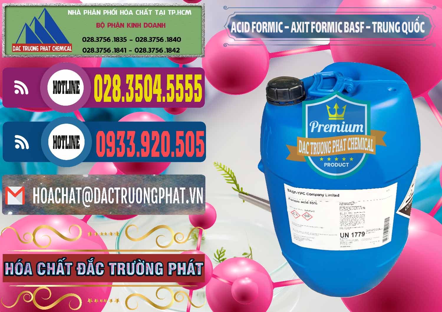 Bán - cung ứng Acid Formic - Axit Formic BASF Trung Quốc China - 0025 - Chuyên cung cấp ( phân phối ) hóa chất tại TP.HCM - muabanhoachat.com.vn