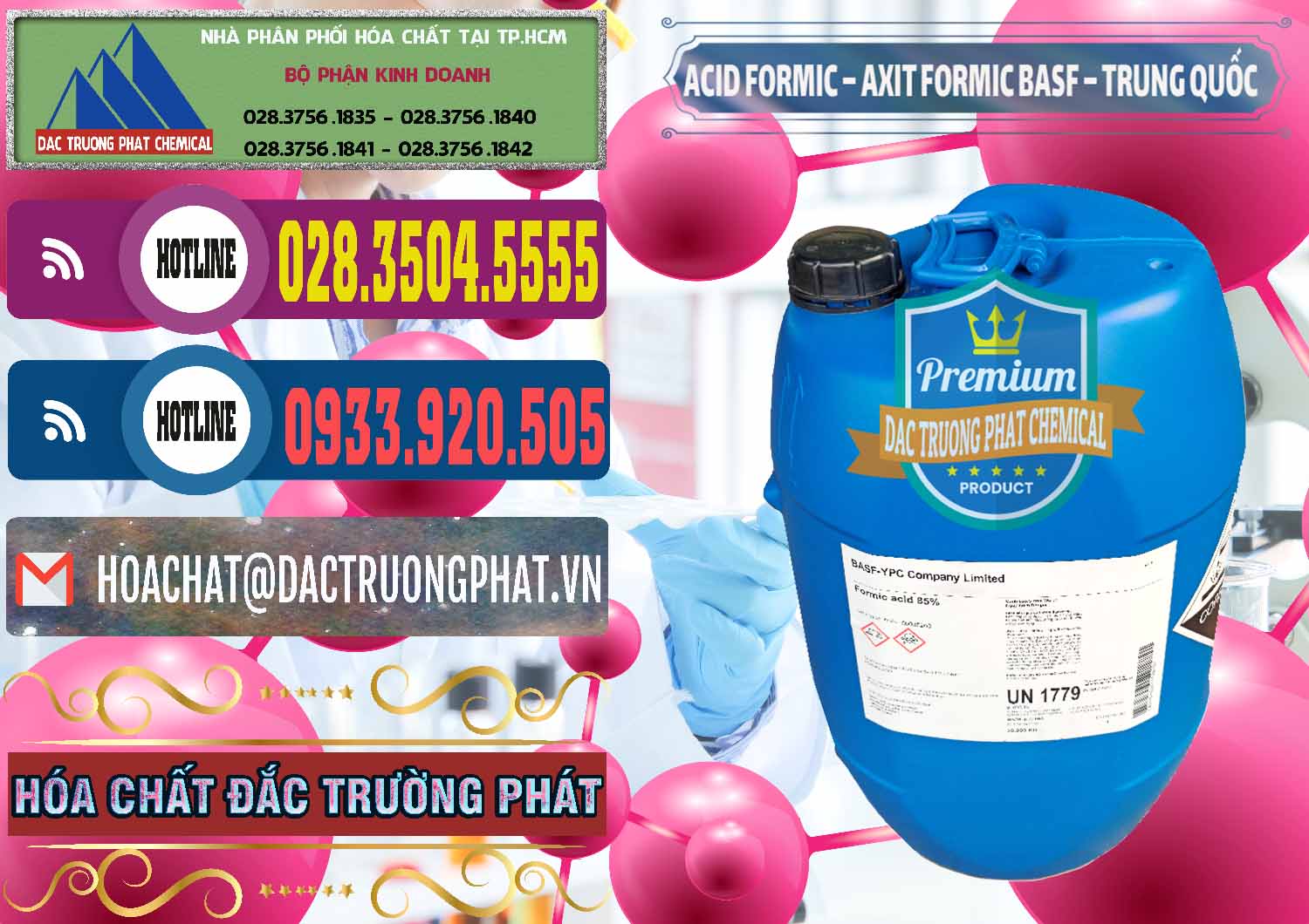 Cty chuyên cung cấp & bán Acid Formic - Axit Formic BASF Trung Quốc China - 0025 - Đơn vị nhập khẩu _ phân phối hóa chất tại TP.HCM - muabanhoachat.com.vn