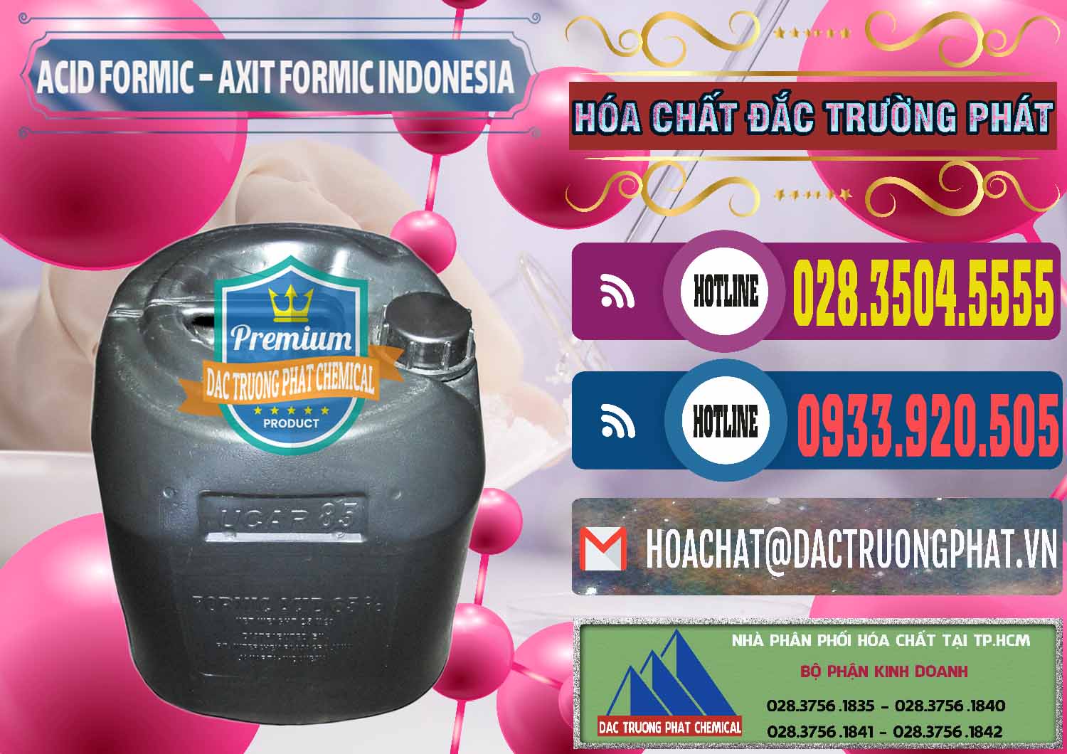 Nơi kinh doanh - bán Acid Formic - Axit Formic Indonesia - 0026 - Cung cấp - bán hóa chất tại TP.HCM - muabanhoachat.com.vn