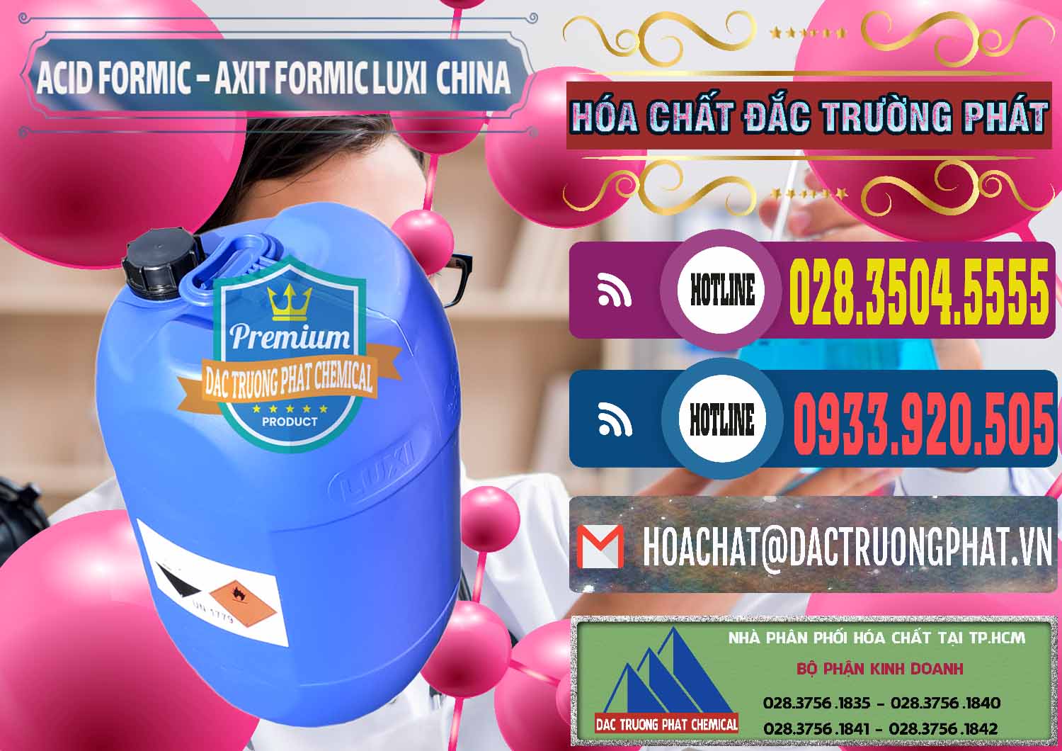 Cty chuyên bán và cung cấp Acid Formic - Axit Formic Luxi Trung Quốc China - 0029 - Nơi cung cấp _ kinh doanh hóa chất tại TP.HCM - muabanhoachat.com.vn