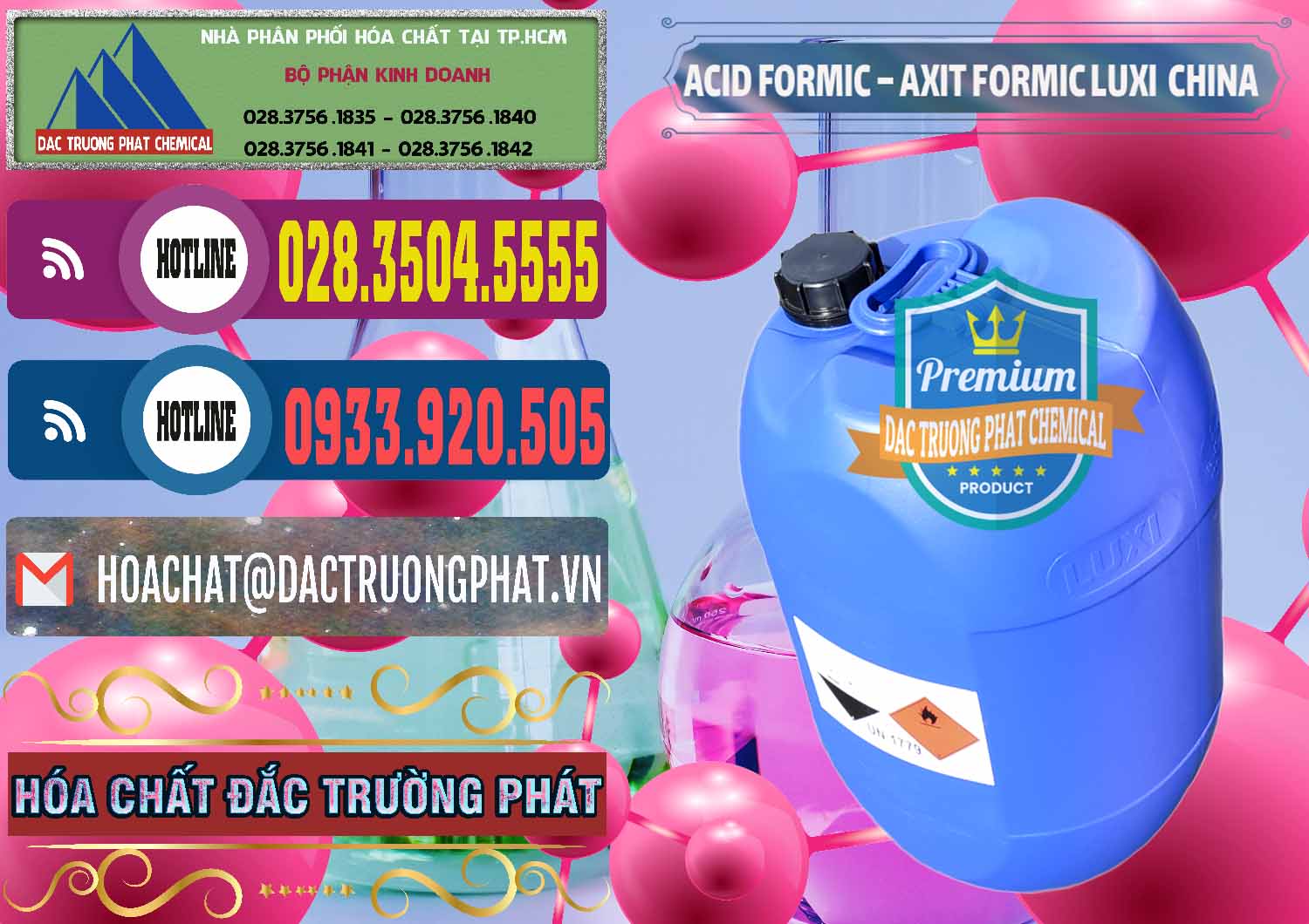 Công ty kinh doanh _ bán Acid Formic - Axit Formic Luxi Trung Quốc China - 0029 - Công ty chuyên bán & phân phối hóa chất tại TP.HCM - muabanhoachat.com.vn