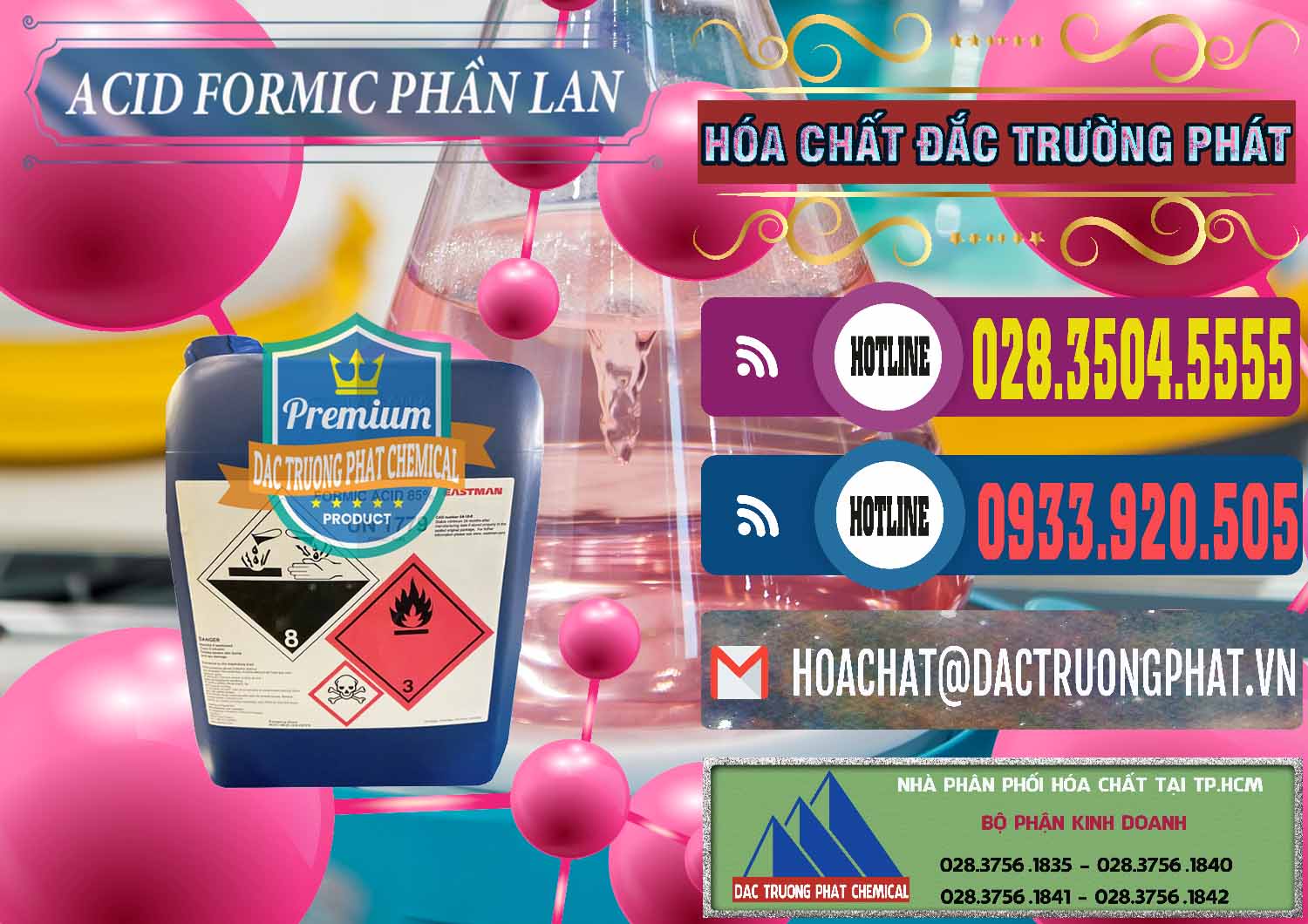 Công ty bán & cung cấp Acid Formic - Axit Formic Phần Lan Finland - 0376 - Đơn vị phân phối - cung cấp hóa chất tại TP.HCM - muabanhoachat.com.vn