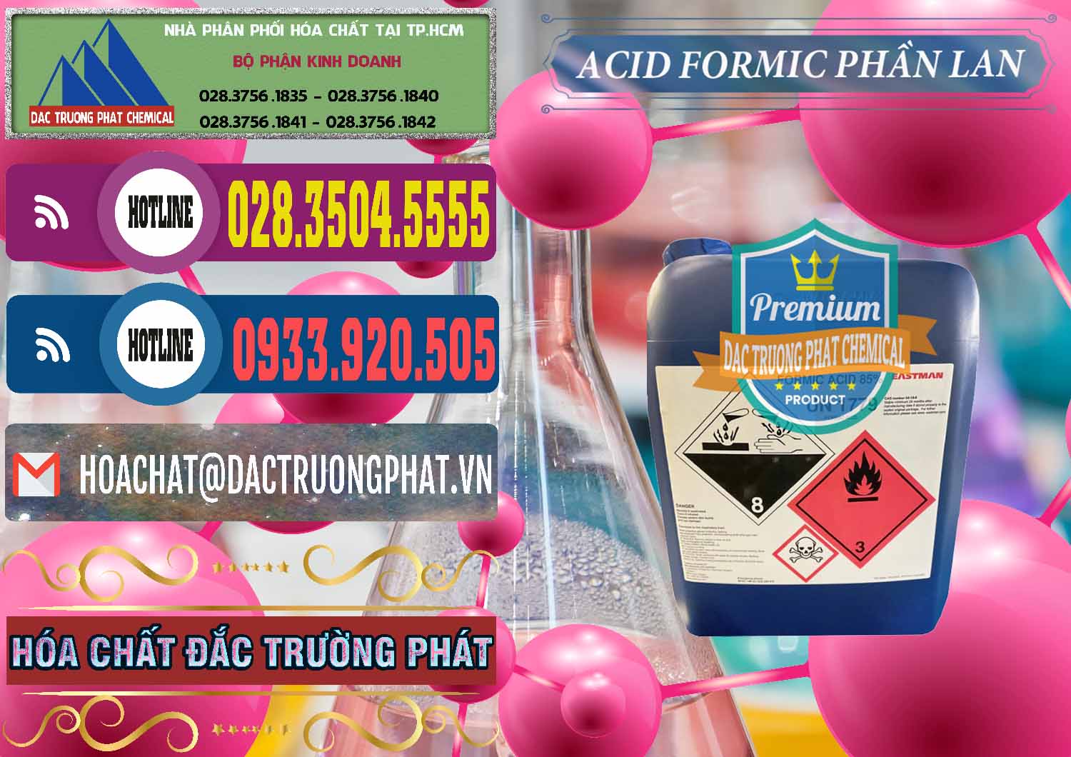 Công ty cung cấp & bán Acid Formic - Axit Formic Phần Lan Finland - 0376 - Nơi chuyên cung cấp _ kinh doanh hóa chất tại TP.HCM - muabanhoachat.com.vn