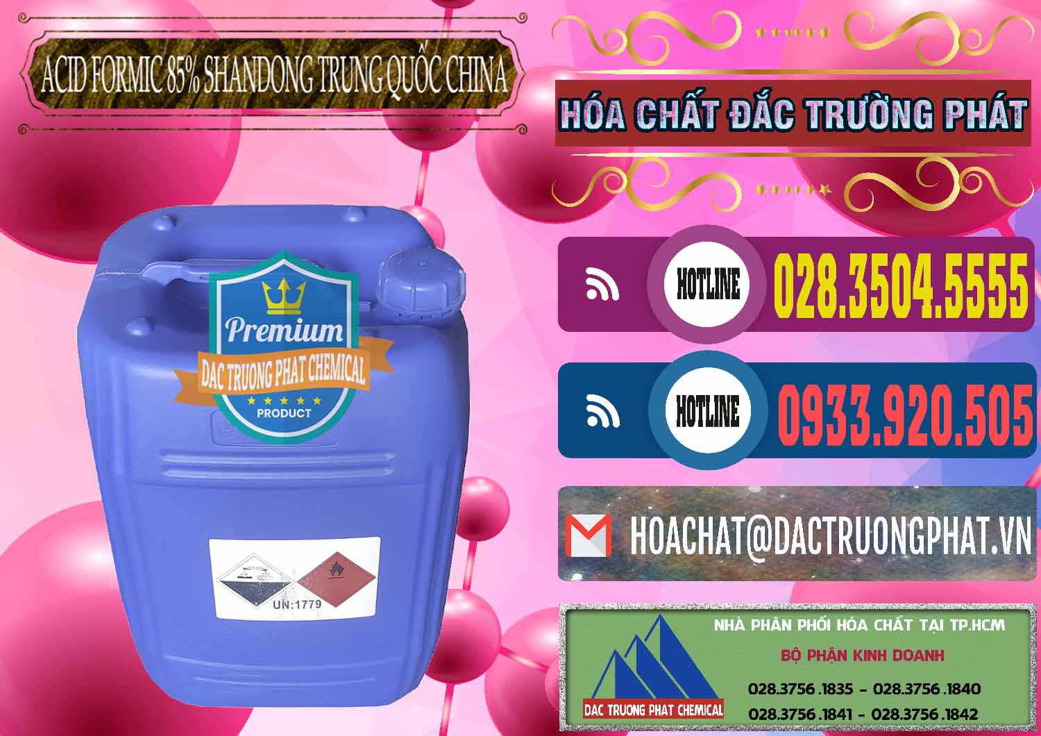 Bán _ cung cấp Acid Formic - Axit Formic 85% Shandong Trung Quốc China - 0235 - Công ty cung cấp ( phân phối ) hóa chất tại TP.HCM - muabanhoachat.com.vn