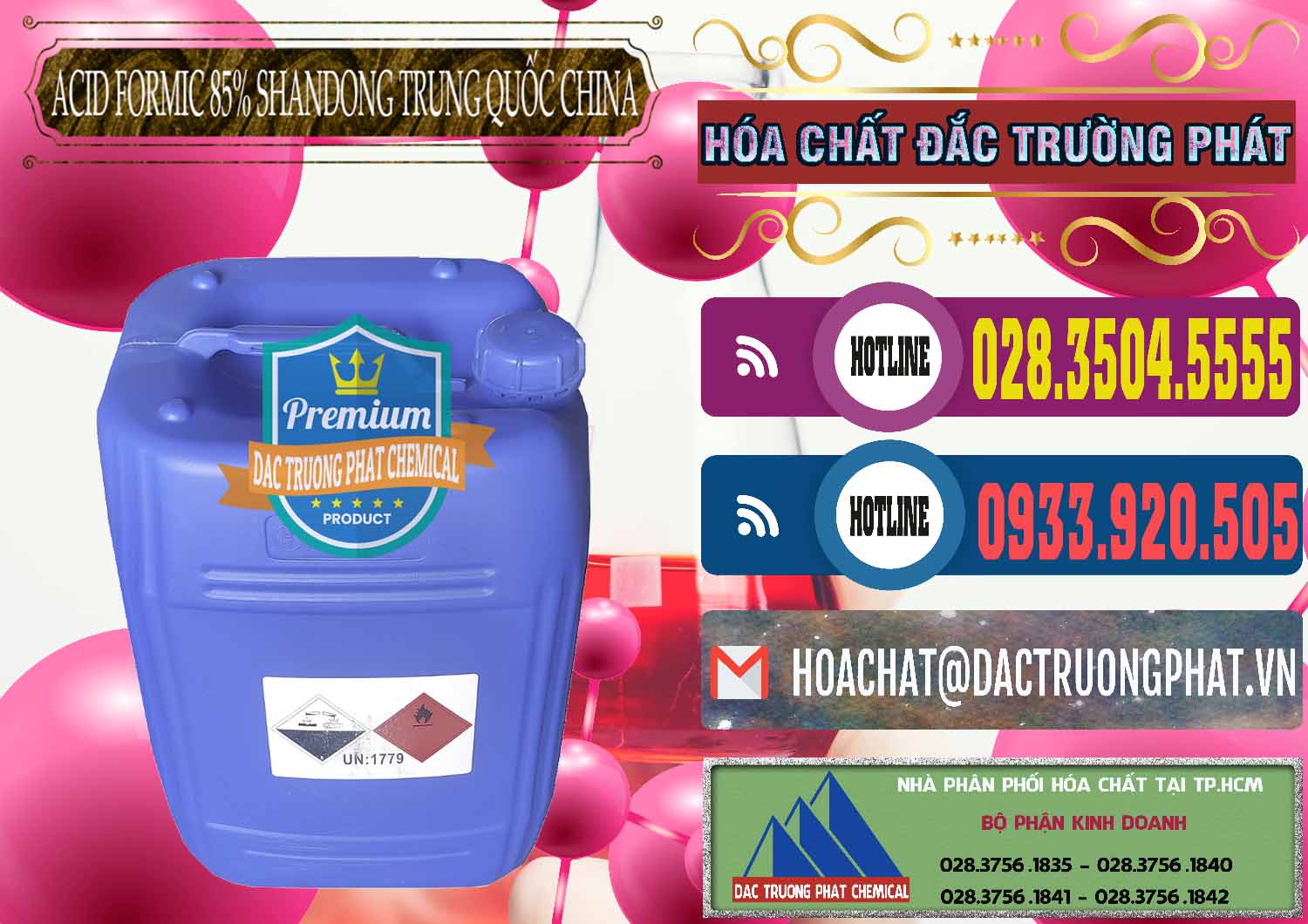Chuyên kinh doanh & bán Acid Formic - Axit Formic 85% Shandong Trung Quốc China - 0235 - Cty chuyên cung cấp ( kinh doanh ) hóa chất tại TP.HCM - muabanhoachat.com.vn