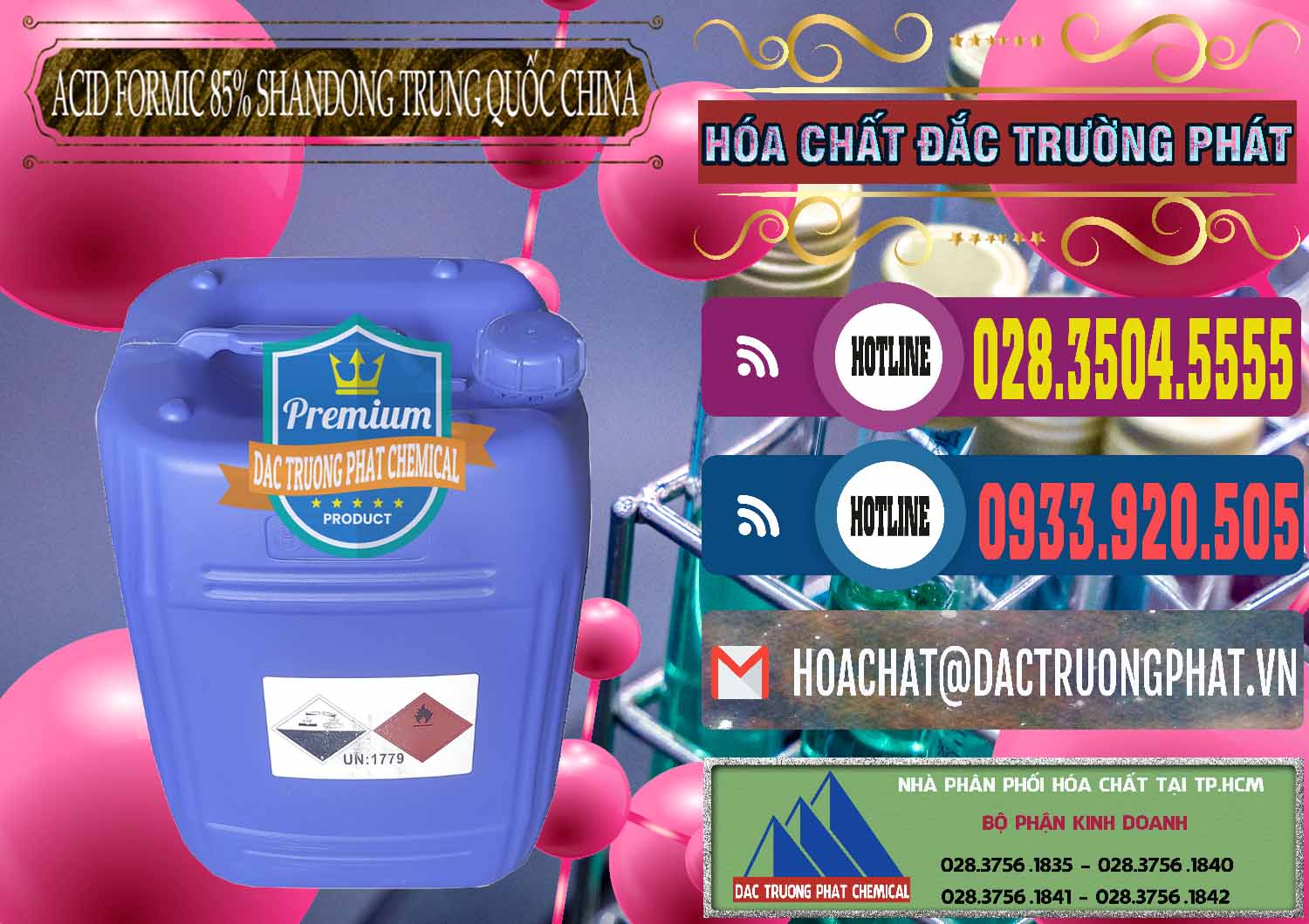 Đơn vị cung ứng & bán Acid Formic - Axit Formic 85% Shandong Trung Quốc China - 0235 - Nhà phân phối _ nhập khẩu hóa chất tại TP.HCM - muabanhoachat.com.vn