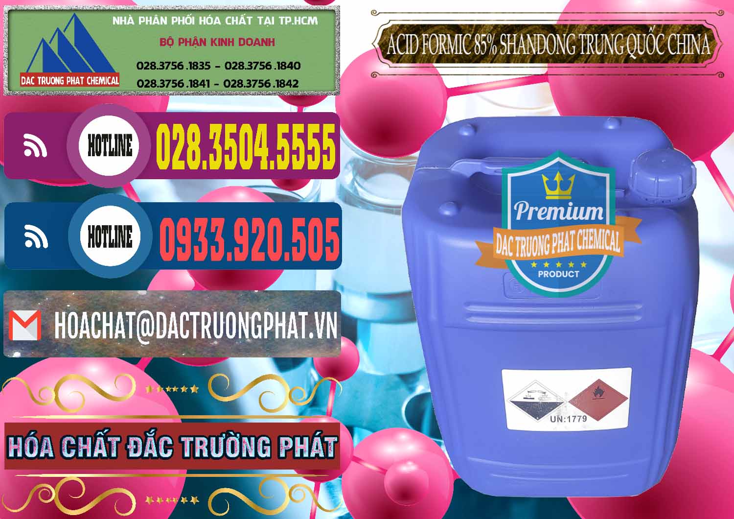 Cung ứng ( bán ) Acid Formic - Axit Formic 85% Shandong Trung Quốc China - 0235 - Nhà cung cấp ( phân phối ) hóa chất tại TP.HCM - muabanhoachat.com.vn
