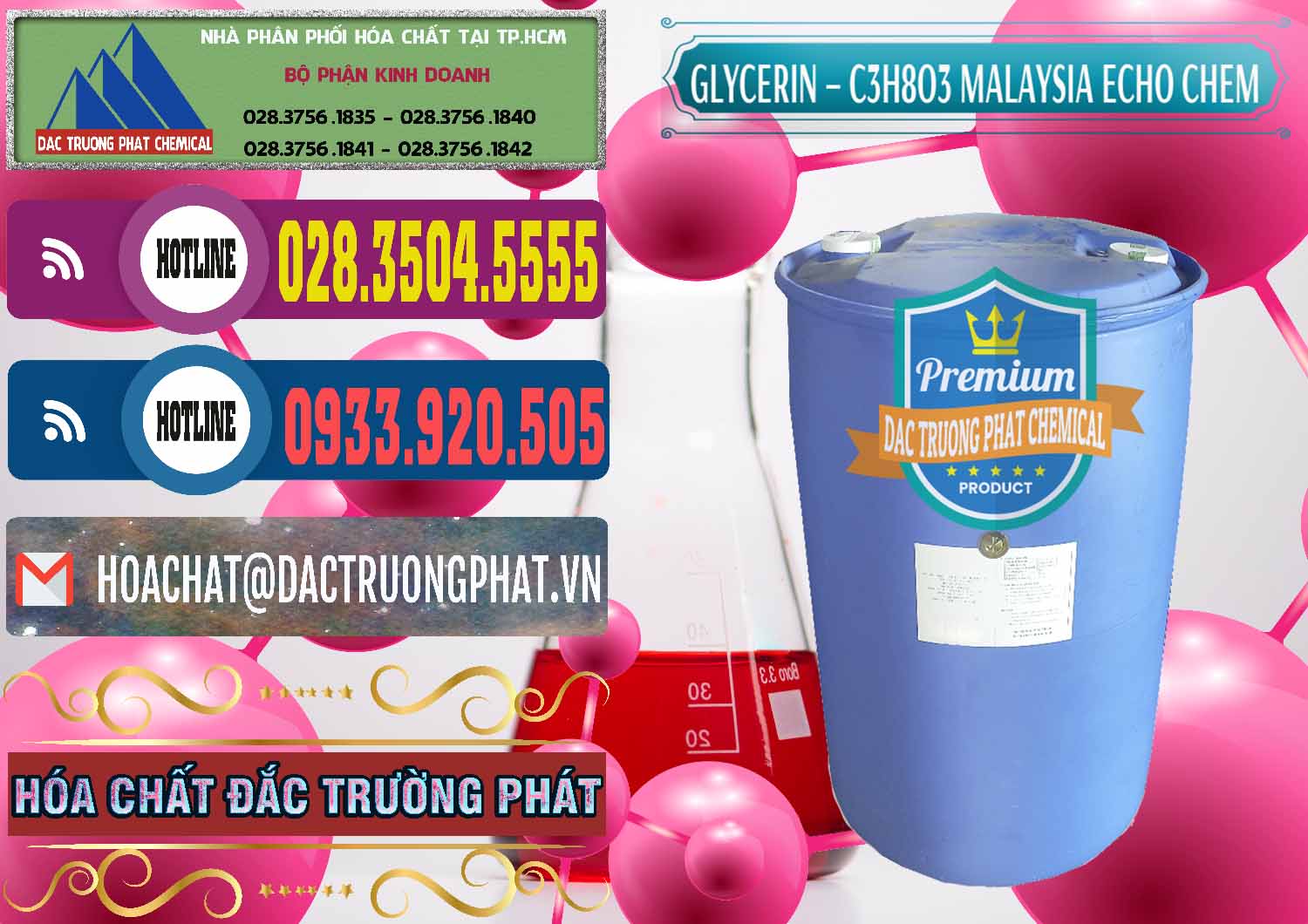 Cty chuyên bán _ cung cấp C3H8O3 - Glycerin 99.7% Echo Chem Malaysia - 0273 - Nhà phân phối & cung cấp hóa chất tại TP.HCM - muabanhoachat.com.vn
