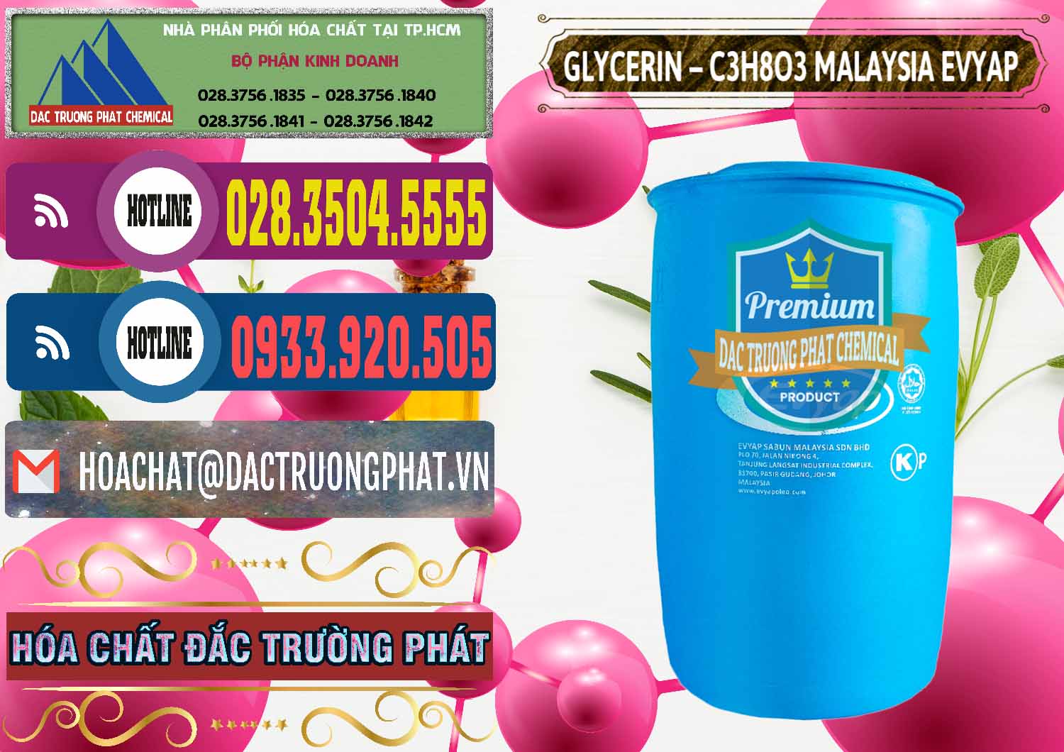 Đơn vị chuyên cung cấp & bán Hóa chất Glycerin Liquid / Glycerol Liquid Malaysia Evyap Phân phối - bán Glycerin – C3H8O3 Malaysia Evyap - 0066 - Nơi cung cấp ( bán ) hóa chất tại TP.HCM - muabanhoachat.com.vn