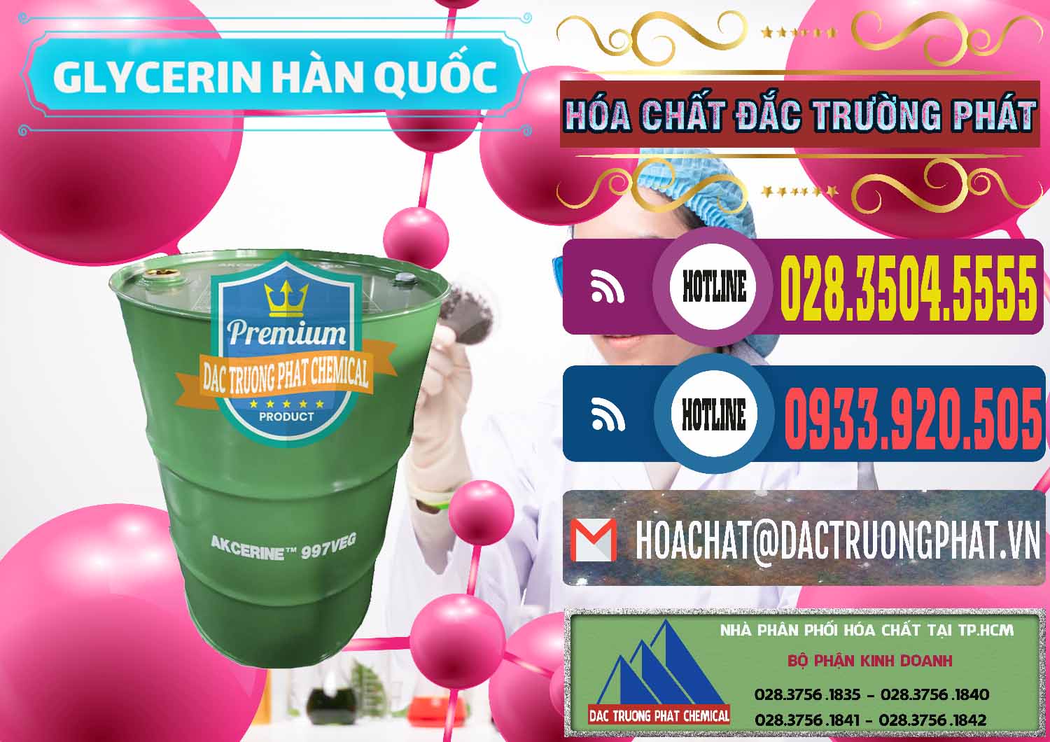 Chuyên cung ứng _ bán Glycerin – C3H8O3 Hàn Quốc Korea - 0403 - Cty bán ( cung cấp ) hóa chất tại TP.HCM - muabanhoachat.com.vn