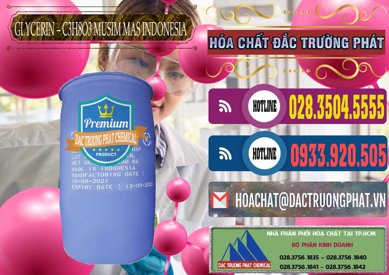 Cty cung cấp và bán Glycerin – C3H8O3 99.7% Musim Mas Indonesia - 0272 - Nhà cung cấp & phân phối hóa chất tại TP.HCM - muabanhoachat.com.vn