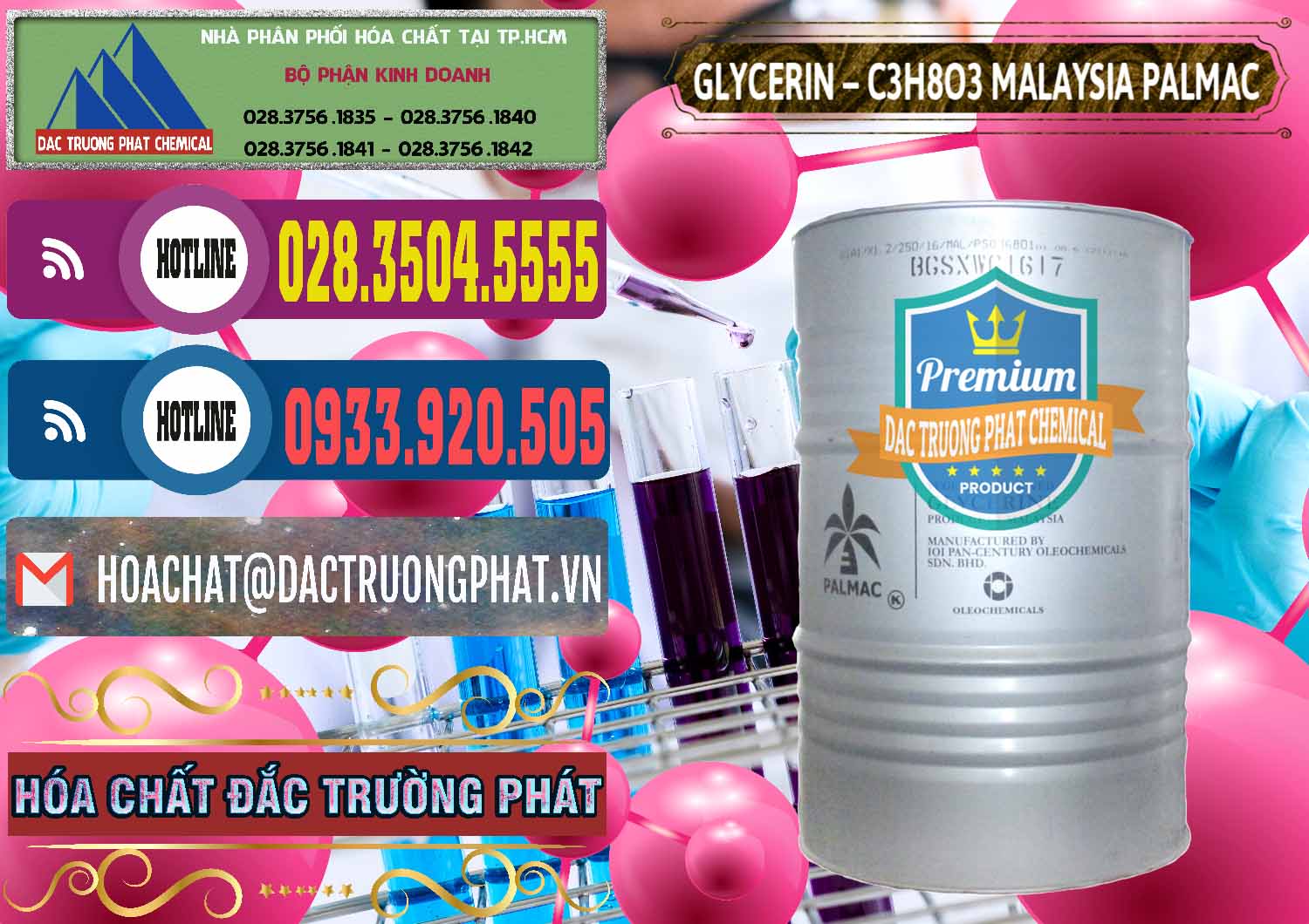 Glycerin – C3H8O3 99.7% Malaysia Palmac Công ty chuyên nhập khẩu và bán Glycerin – C3H8O3 99.7% Malaysia Palmac - 0067 - Phân phối _ cung cấp hóa chất tại TP.HCM - muabanhoachat.com.vn