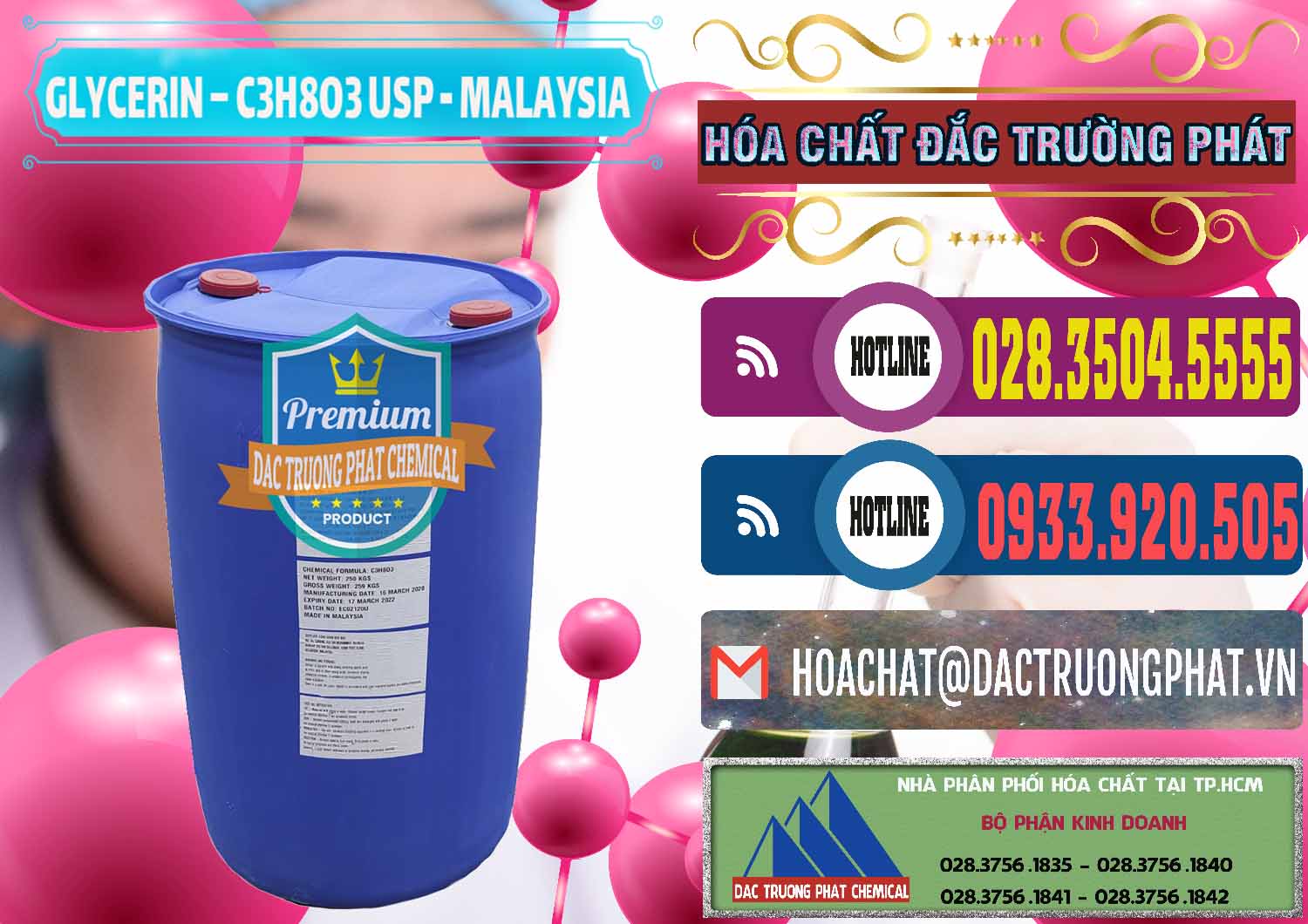 Cty cung ứng & bán Glycerin – C3H8O3 USP Malaysia - 0233 - Nhà phân phối và cung ứng hóa chất tại TP.HCM - muabanhoachat.com.vn