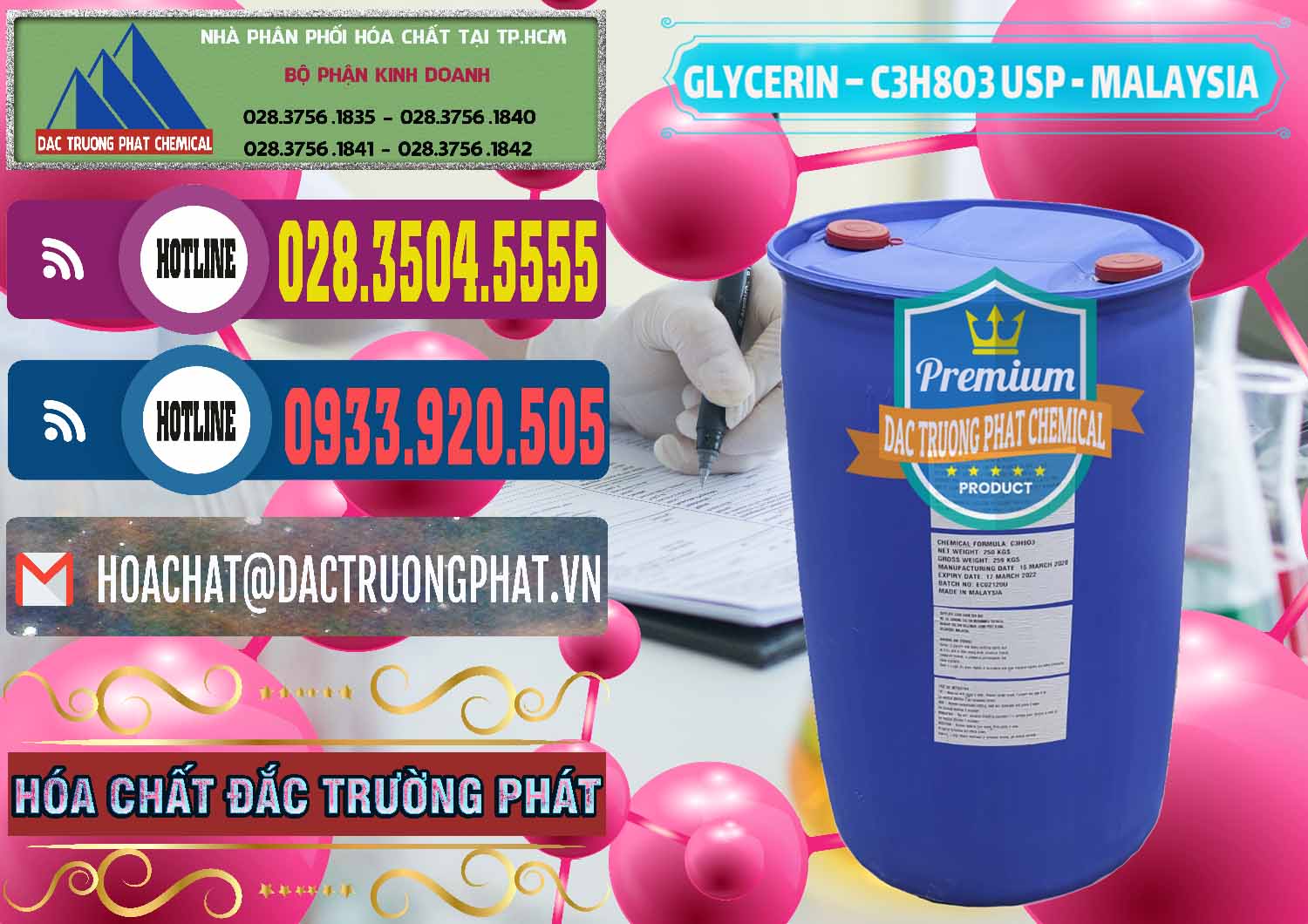 Công ty chuyên cung cấp ( bán ) Glycerin – C3H8O3 USP Malaysia - 0233 - Nơi chuyên phân phối ( nhập khẩu ) hóa chất tại TP.HCM - muabanhoachat.com.vn