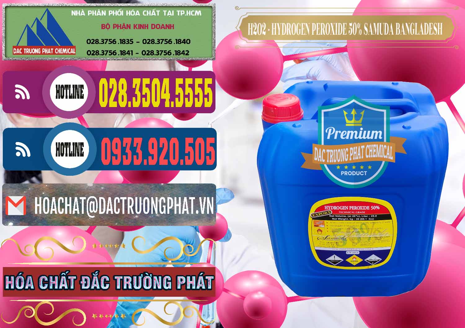 Cty chuyên cung cấp þ bán hóa chất H2O2 / Oxy Già Dạng Nước 50% Samuda Bangladesh Nơi chuyên nhập khẩu - bán H2O2 - Hydrogen Peroxide 50% Samuda Bangladesh - 0077 - Phân phối & cung cấp hóa chất tại TP.HCM - muabanhoachat.com.vn