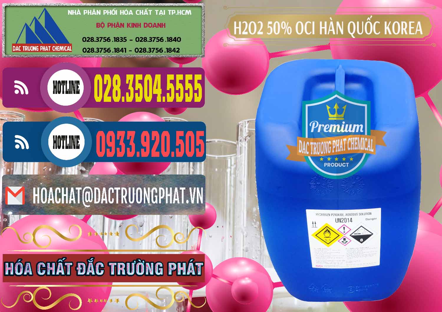 Cty phân phối & bán H2O2 - Hydrogen Peroxide 50% OCI Hàn Quốc Korea - 0075 - Chuyên bán & cung cấp hóa chất tại TP.HCM - muabanhoachat.com.vn