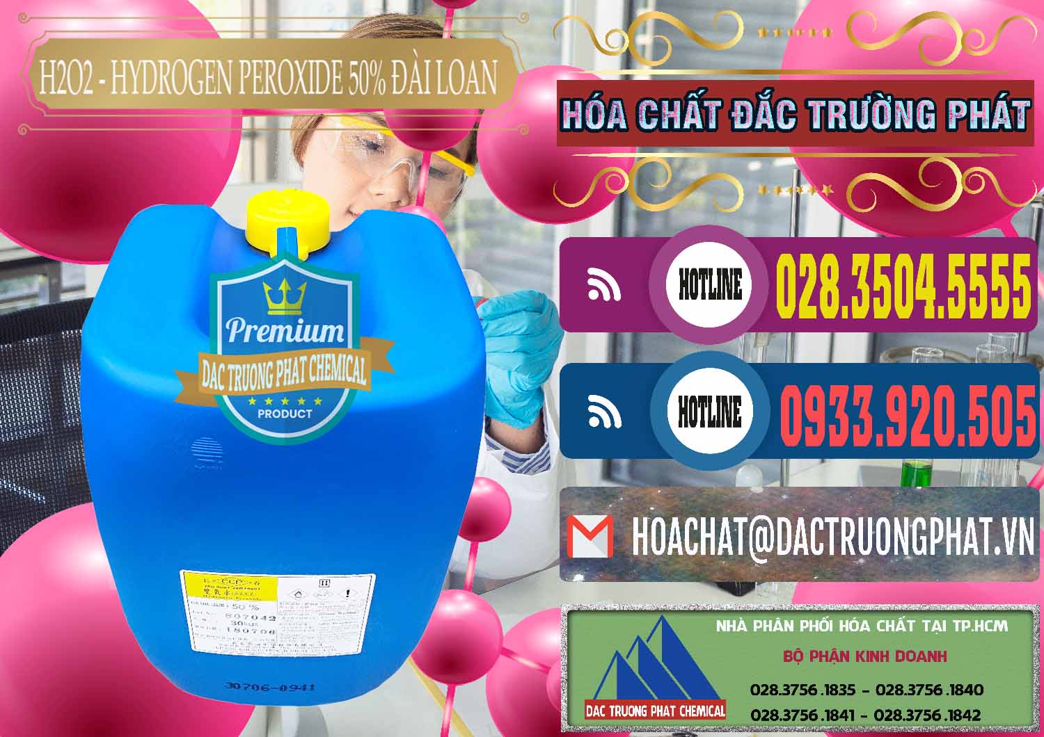 Đơn vị chuyên thương mại | bán Hóa Chất Công Nghiệp hóa chất Hydro Peroxit Lỏng * H2O2 Kinh doanh & bán H2O2 - Hydrogen Peroxide 50% Đài Loan Taiwan Chang Chun - 0069 - Nhà cung cấp và phân phối hóa chất tại TP.HCM - muabanhoachat.com.vn