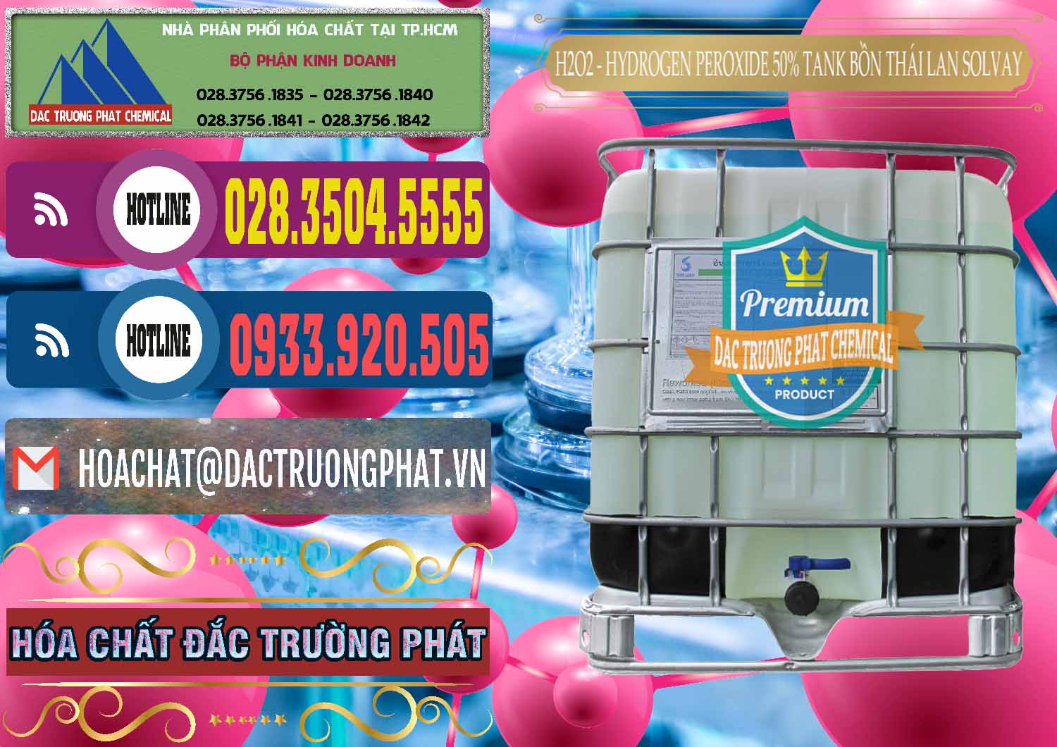 Nơi chuyên cung cấp _ bán H2O2 - Hydrogen Peroxide 50% Tank IBC Bồn Thái Lan Solvay - 0072 - Nơi bán ( cung cấp ) hóa chất tại TP.HCM - muabanhoachat.com.vn