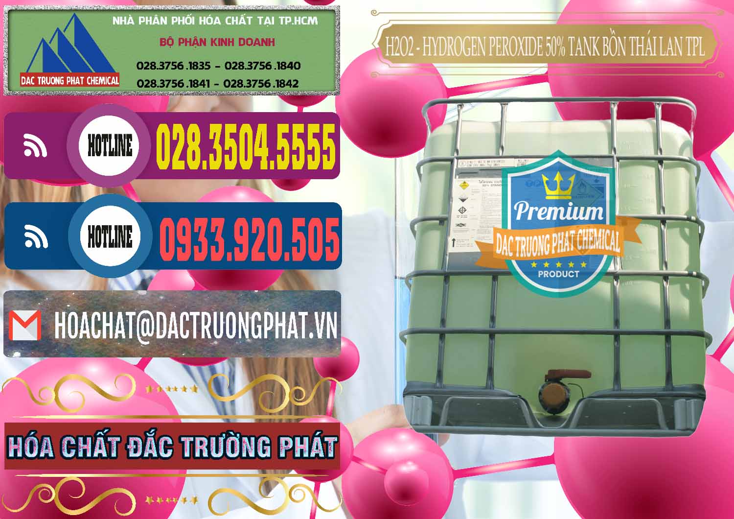 Cty chuyên phân phối * bán H2O2 ß Hydrogen Dioxide Dạng Nước 50% Tank IBC Bồn Thái Lan TPL Nơi phân phối & bán H2O2 - Hydrogen Peroxide 50% Tank IBC Bồn Thái Lan TPL - 0073 - Cty chuyên cung cấp _ bán hóa chất tại TP.HCM - muabanhoachat.com.vn