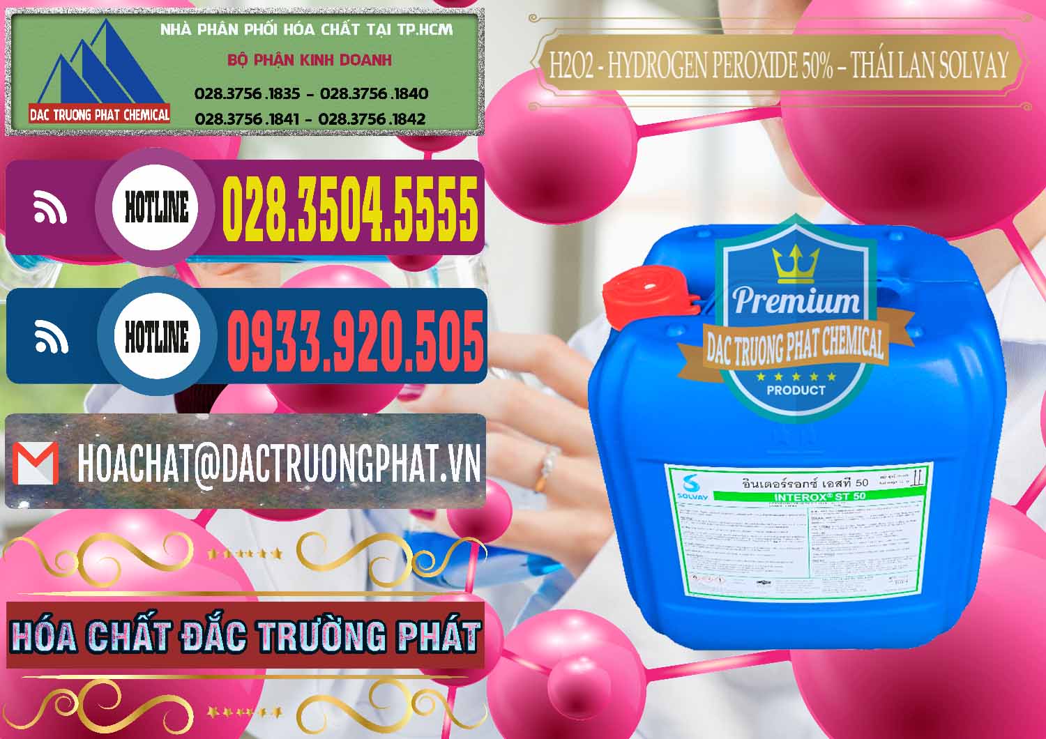 Công ty chuyên phân phối & bán H2O2 - Hydrogen Peroxide 50% Thái Lan Solvay - 0068 - Công ty chuyên phân phối _ nhập khẩu hóa chất tại TP.HCM - muabanhoachat.com.vn