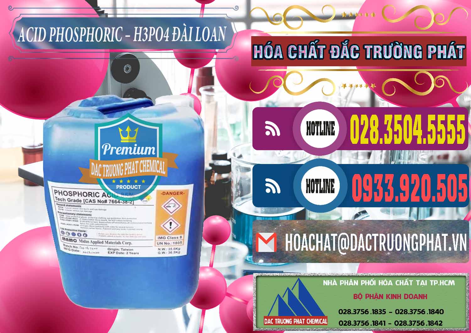 Công ty chuyên nhập khẩu ( bán ) Axit Phosphoric - Acid Phosphoric H3PO4 85% Đài Loan Taiwan - 0351 - Cty cung cấp - nhập khẩu hóa chất tại TP.HCM - muabanhoachat.com.vn
