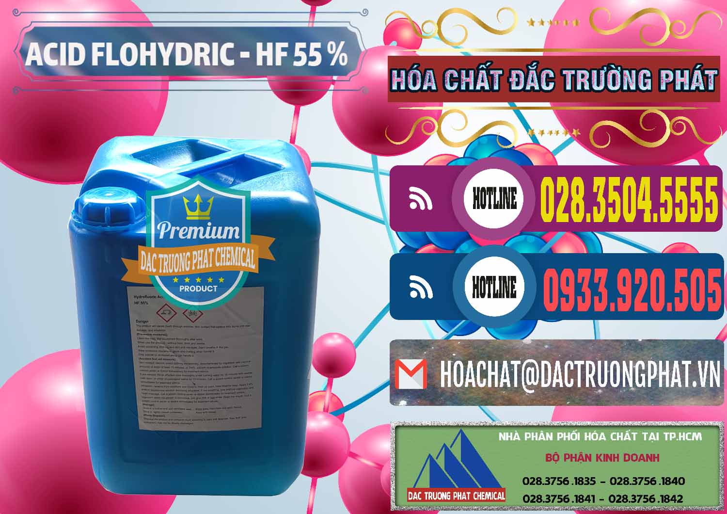 Cty chuyên kinh doanh ( bán ) Axit HF - Acid HF 55% Can Xanh Trung Quốc China - 0080 - Nhà cung cấp & phân phối hóa chất tại TP.HCM - muabanhoachat.com.vn